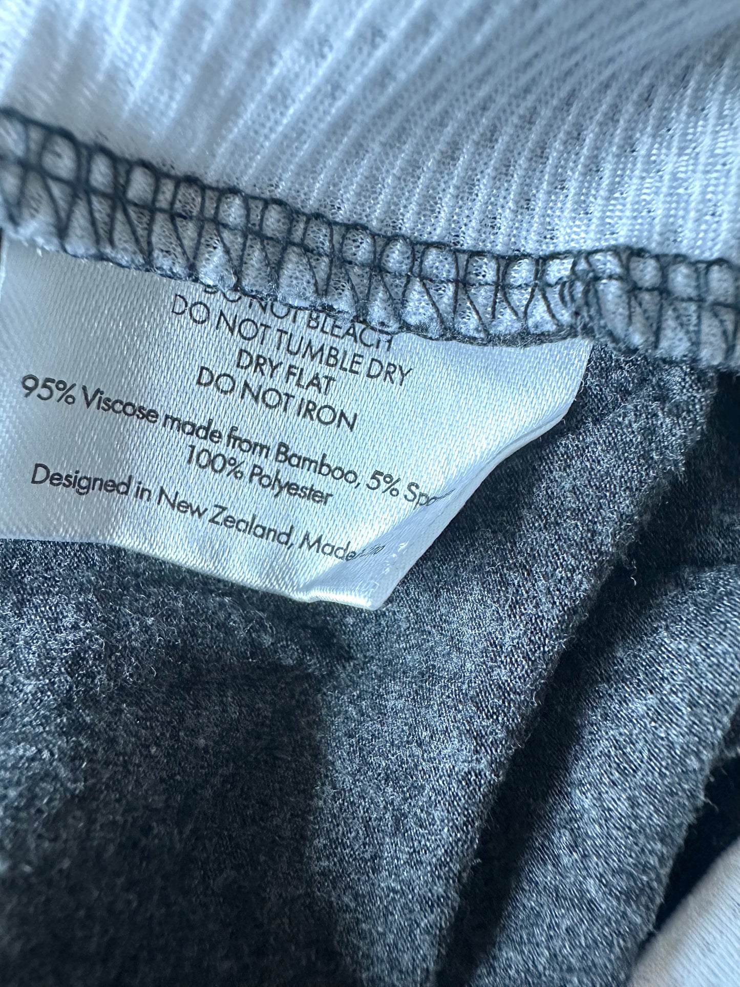Grey Nursing Top with Zippers / XS