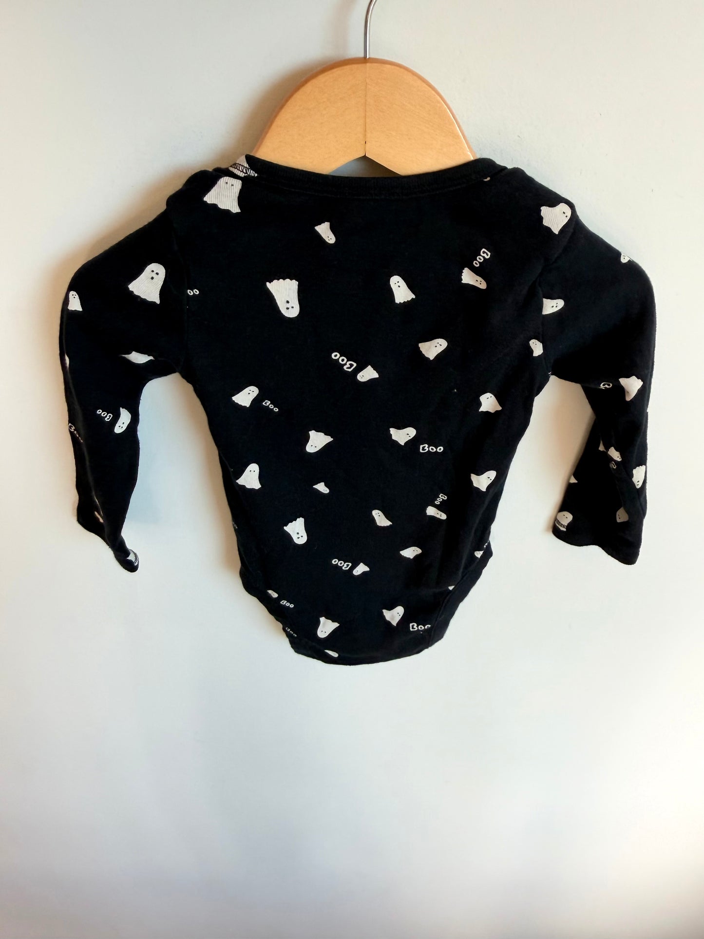 Black Ghost Bodysuit / 12-18m