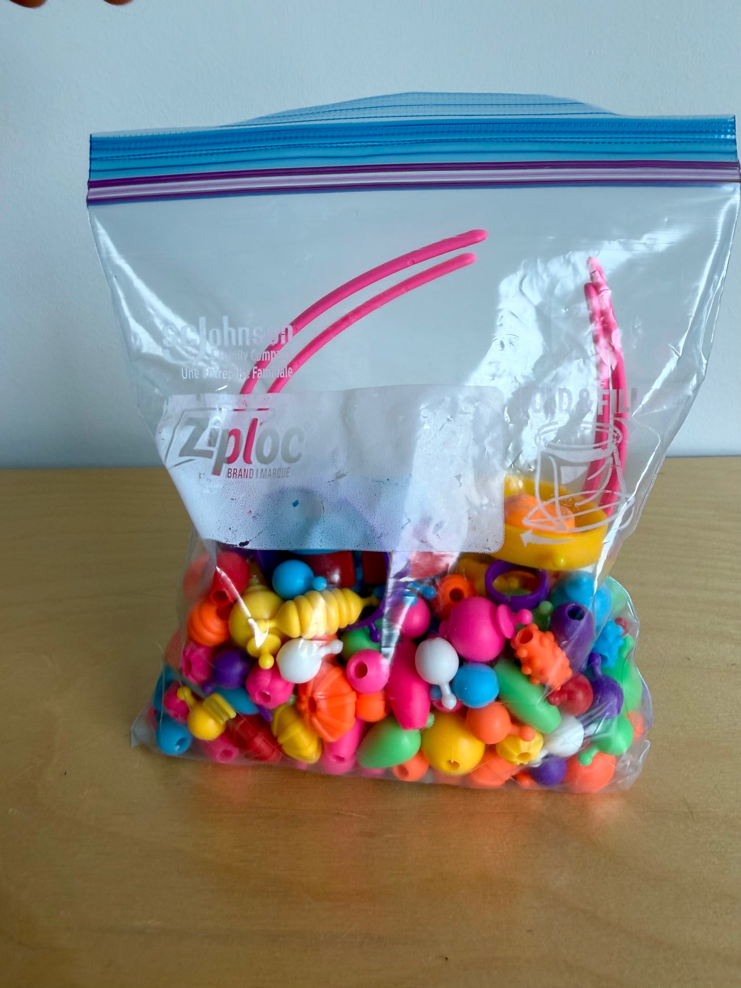 Snap Bead Toy Headband and Bracelet Toy (No Shipping)