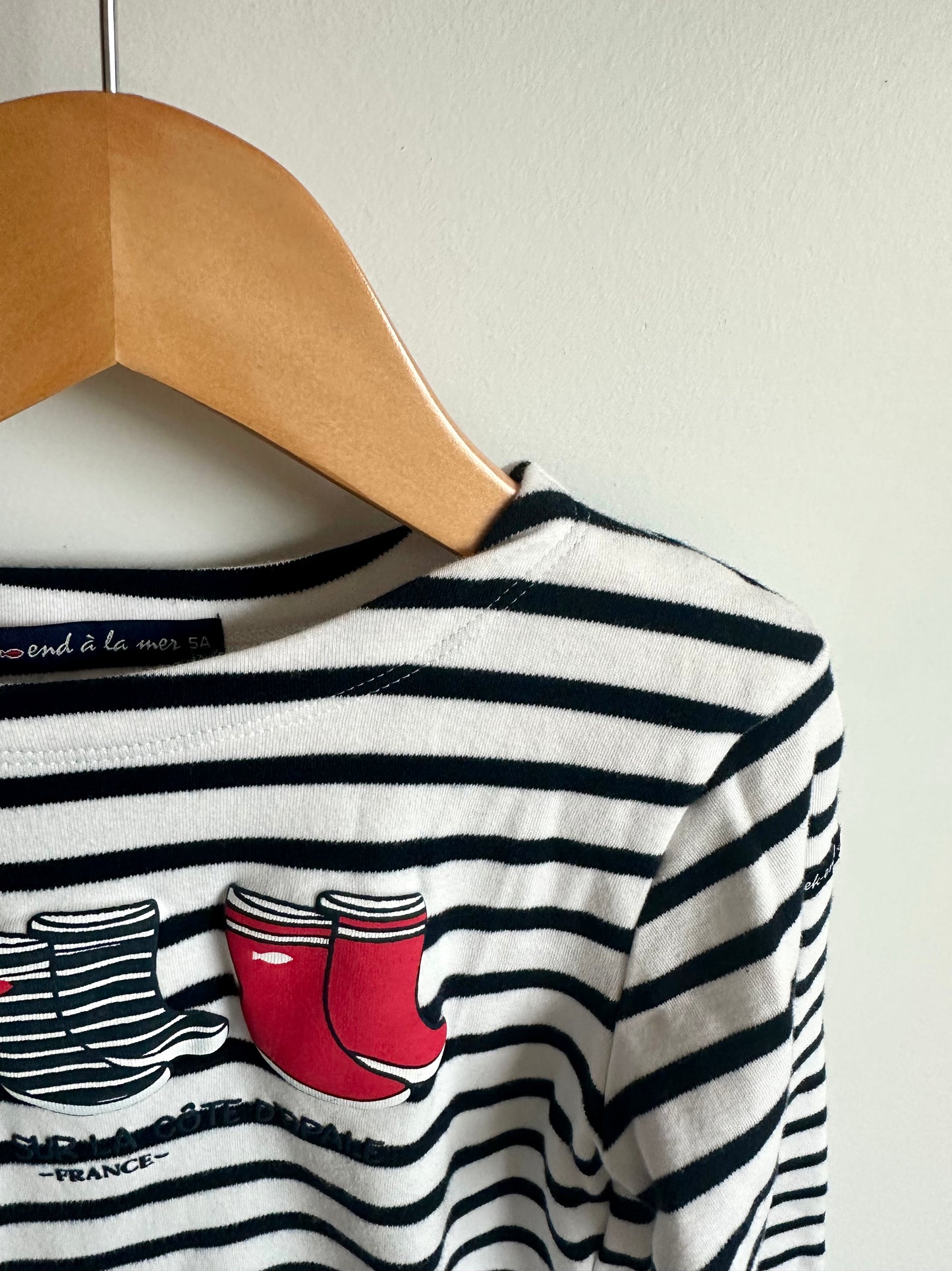 Boots Striped Top / 5 years