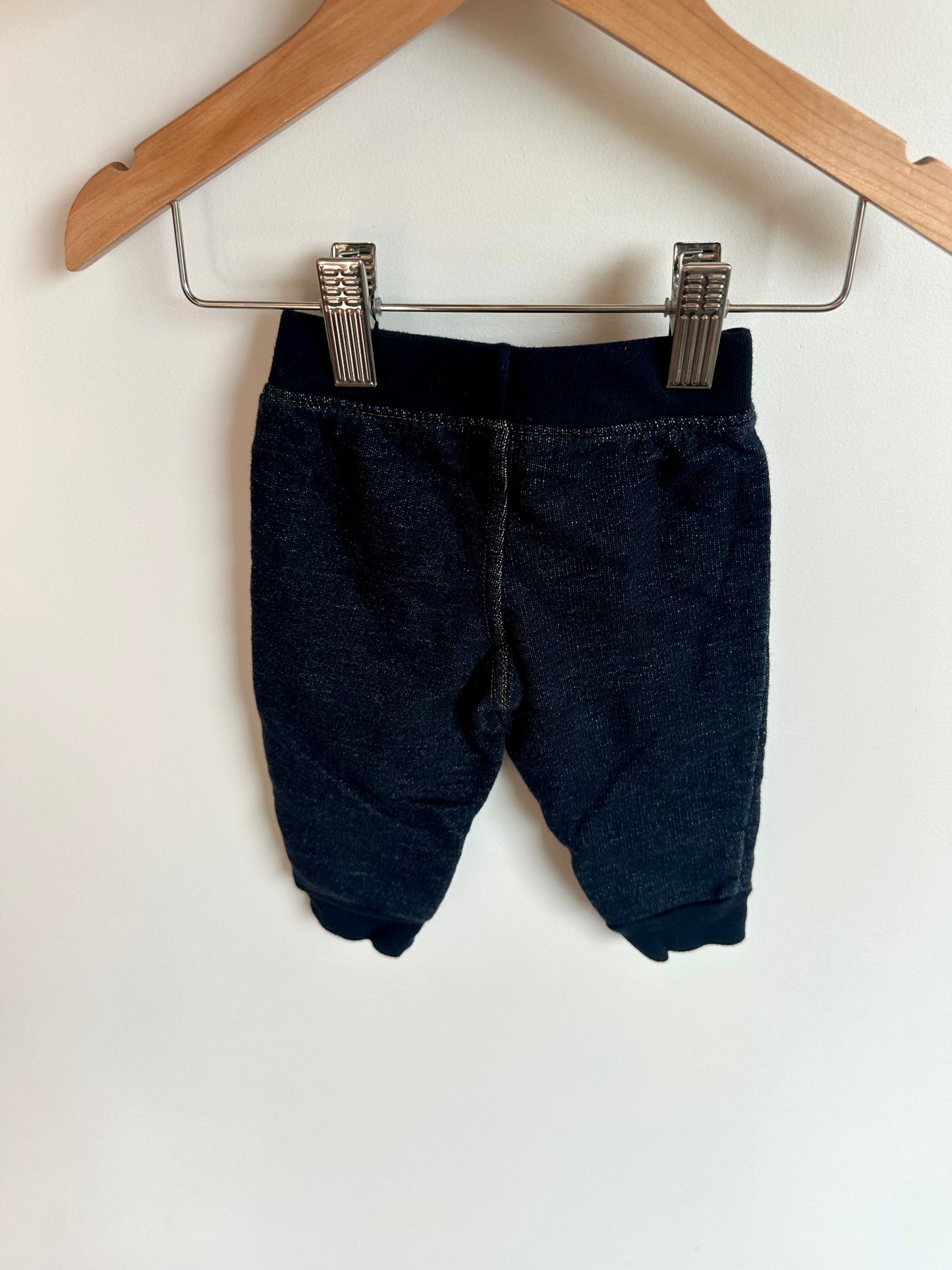 Blue Tapered Pants / 3-6m