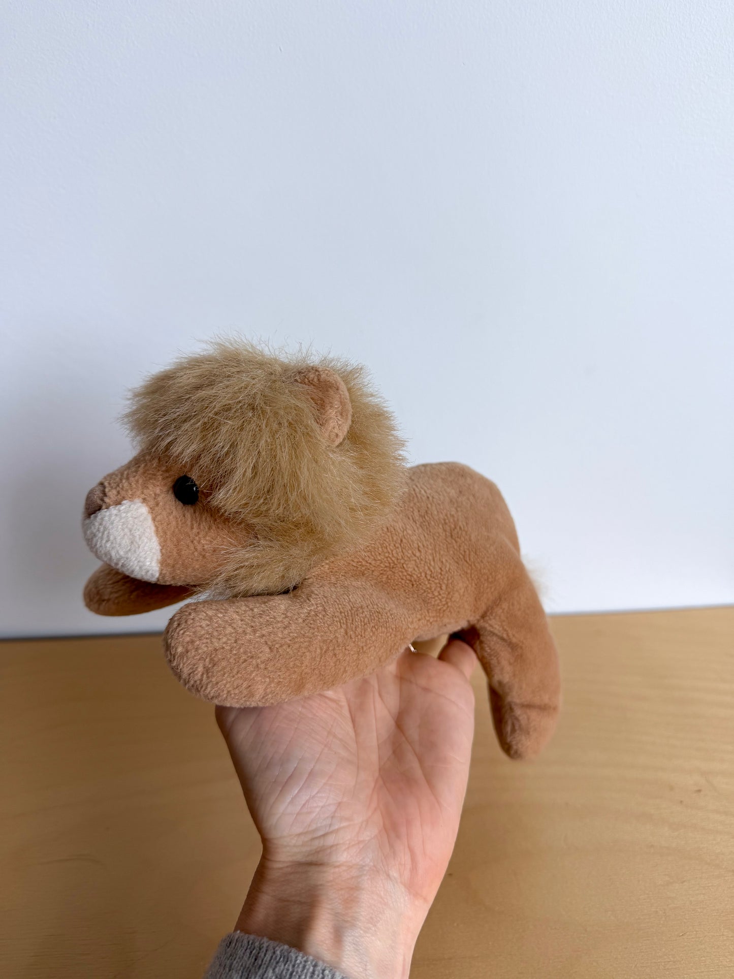 Lion Weighted Stuffy Toy (No Shipping)