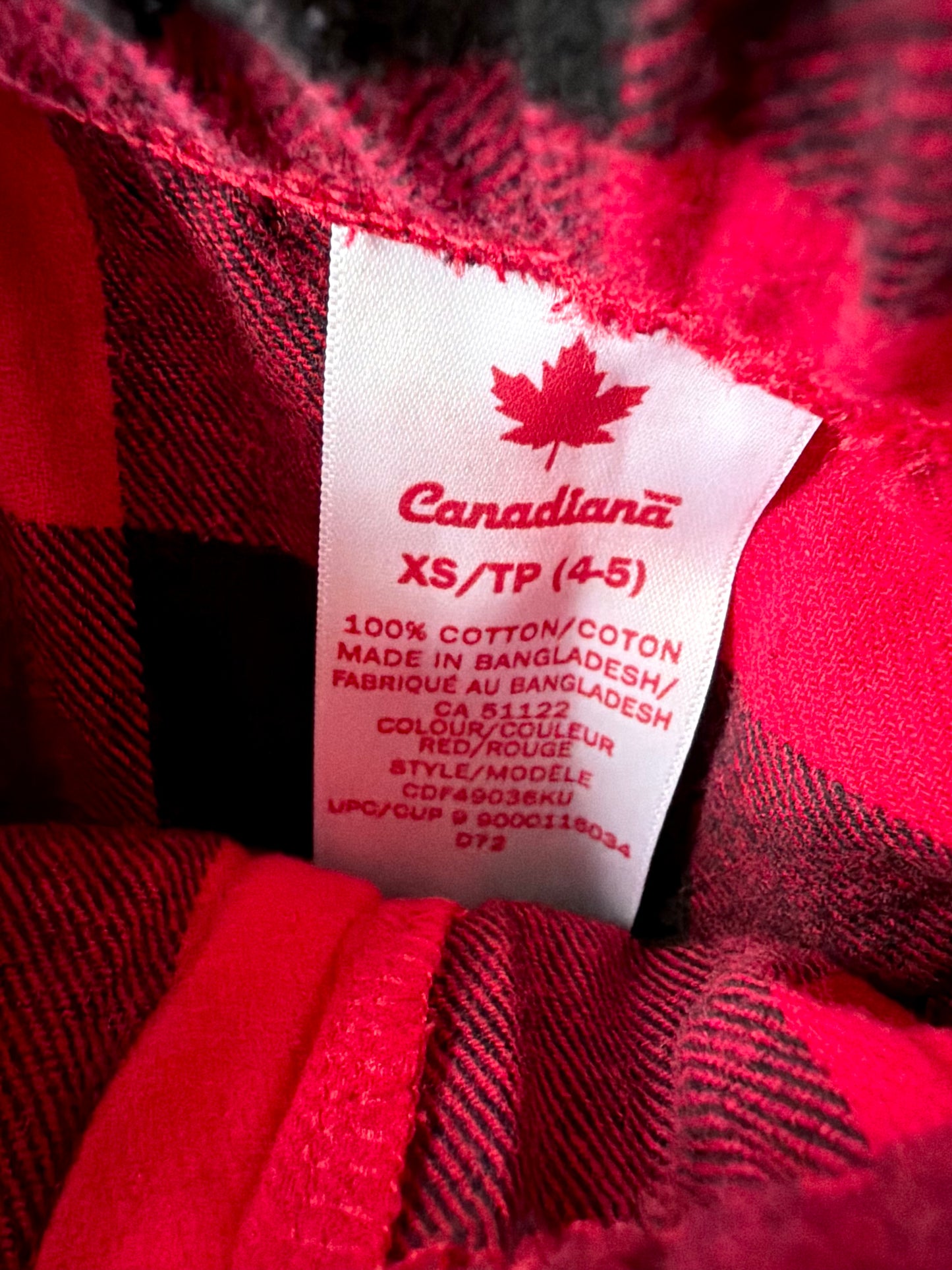 Buffalo Plaid PJ Bottoms / 4-5 years