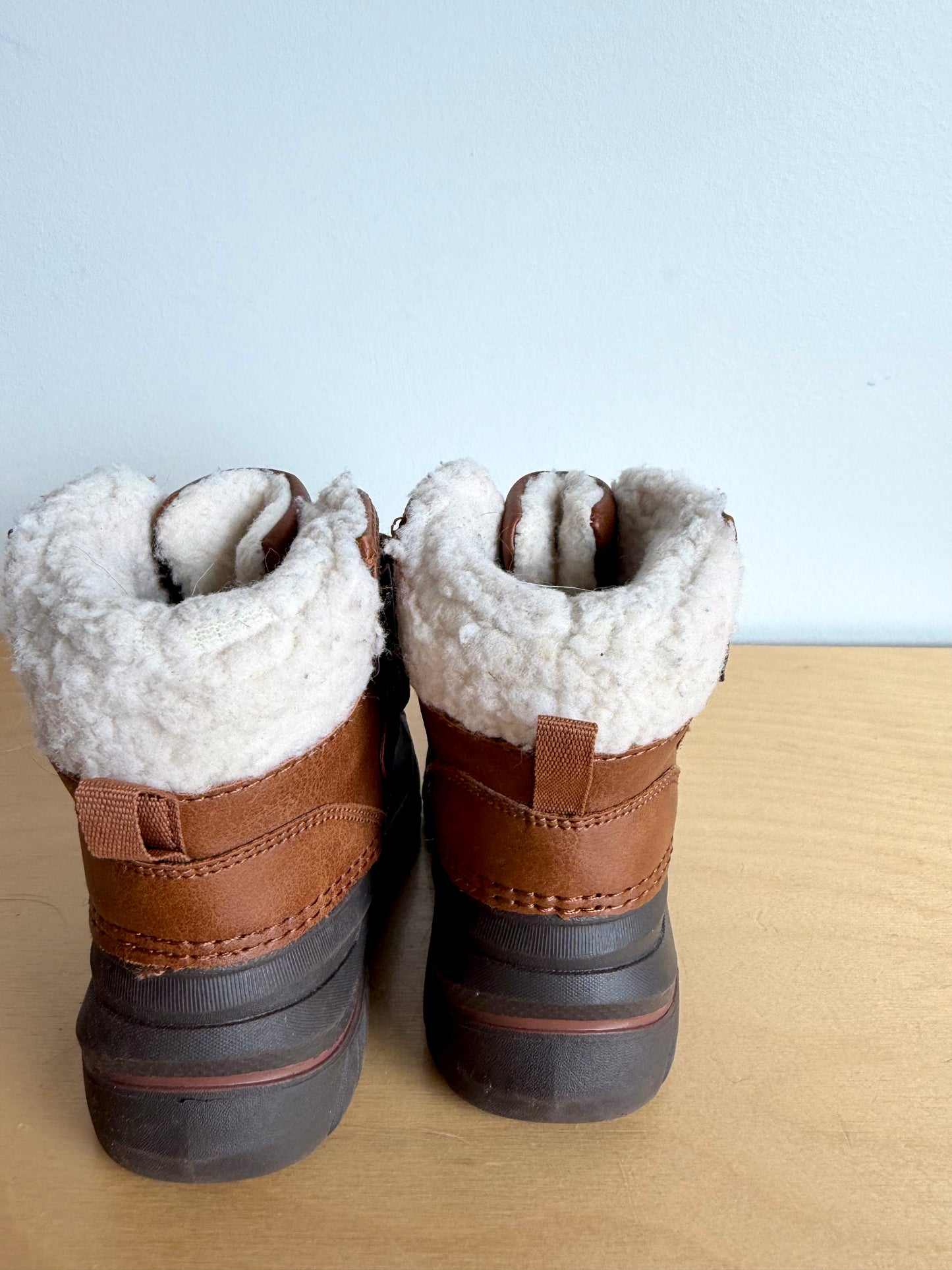 Brown Winter Boots / Size 5 Toddler