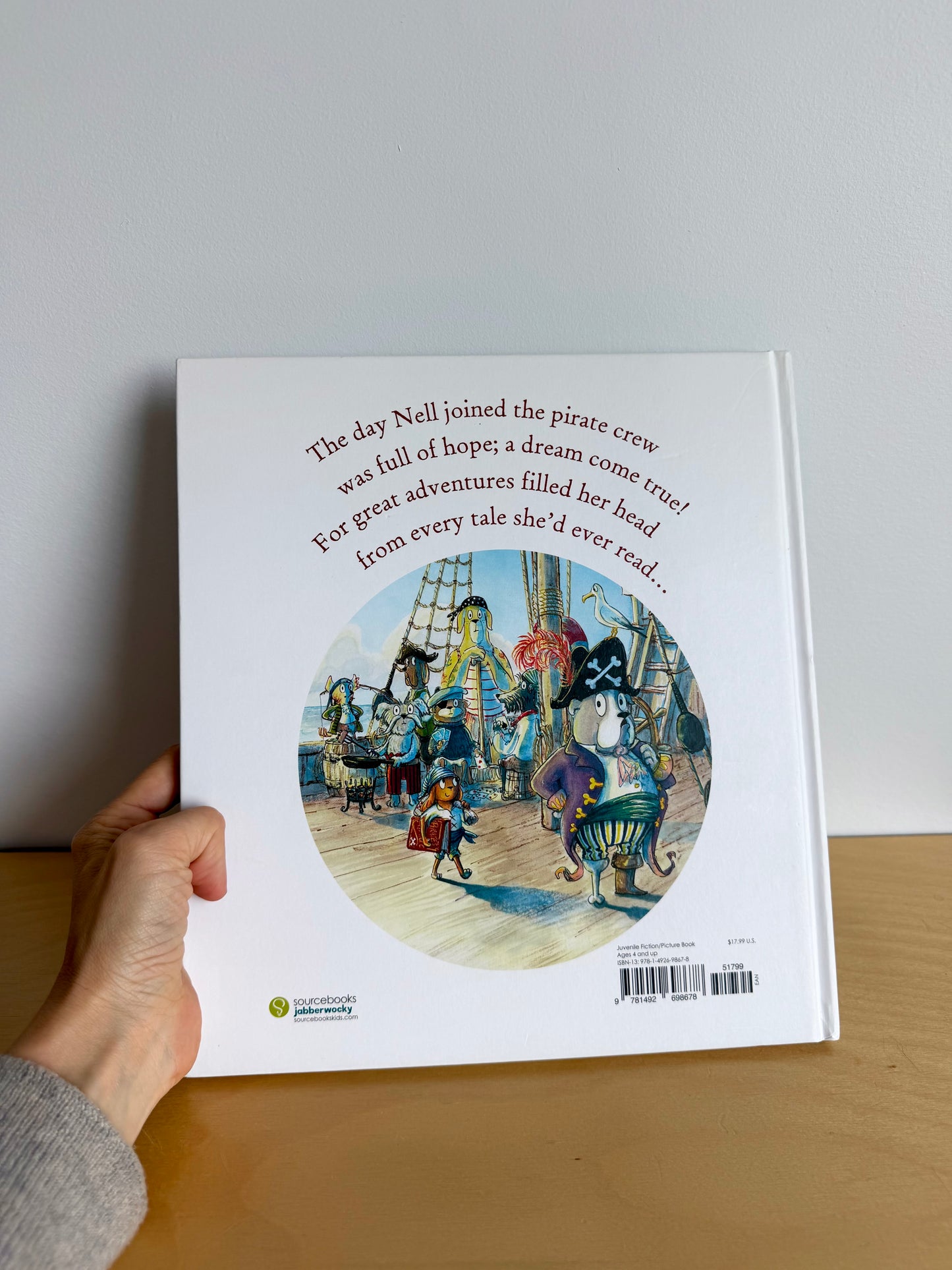 Pirate Nell's Tale to Tell Book / 4-8 years (No Shipping)