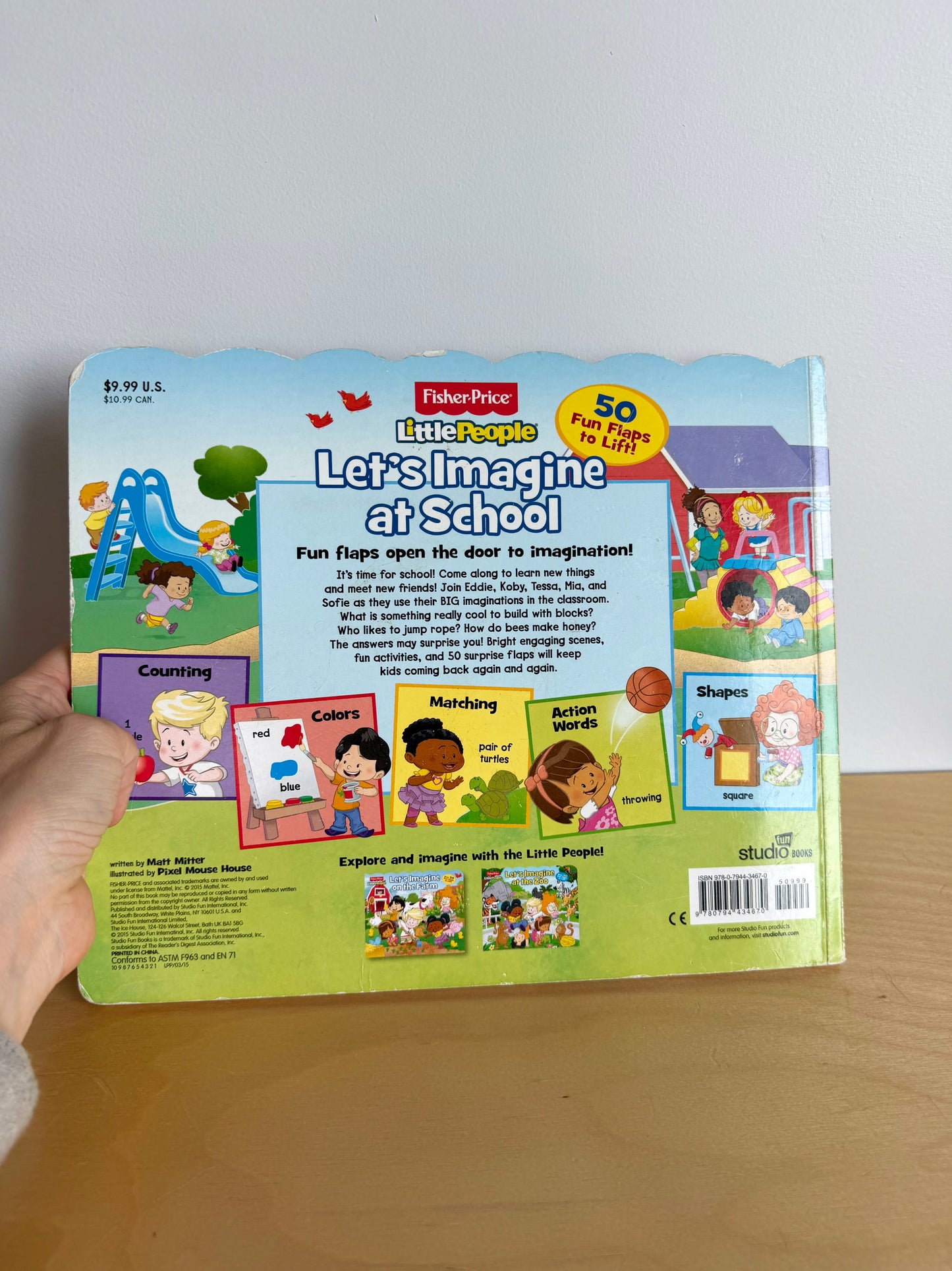 Let's Imagine At School Flap Book (PLAY) / 2-5 years