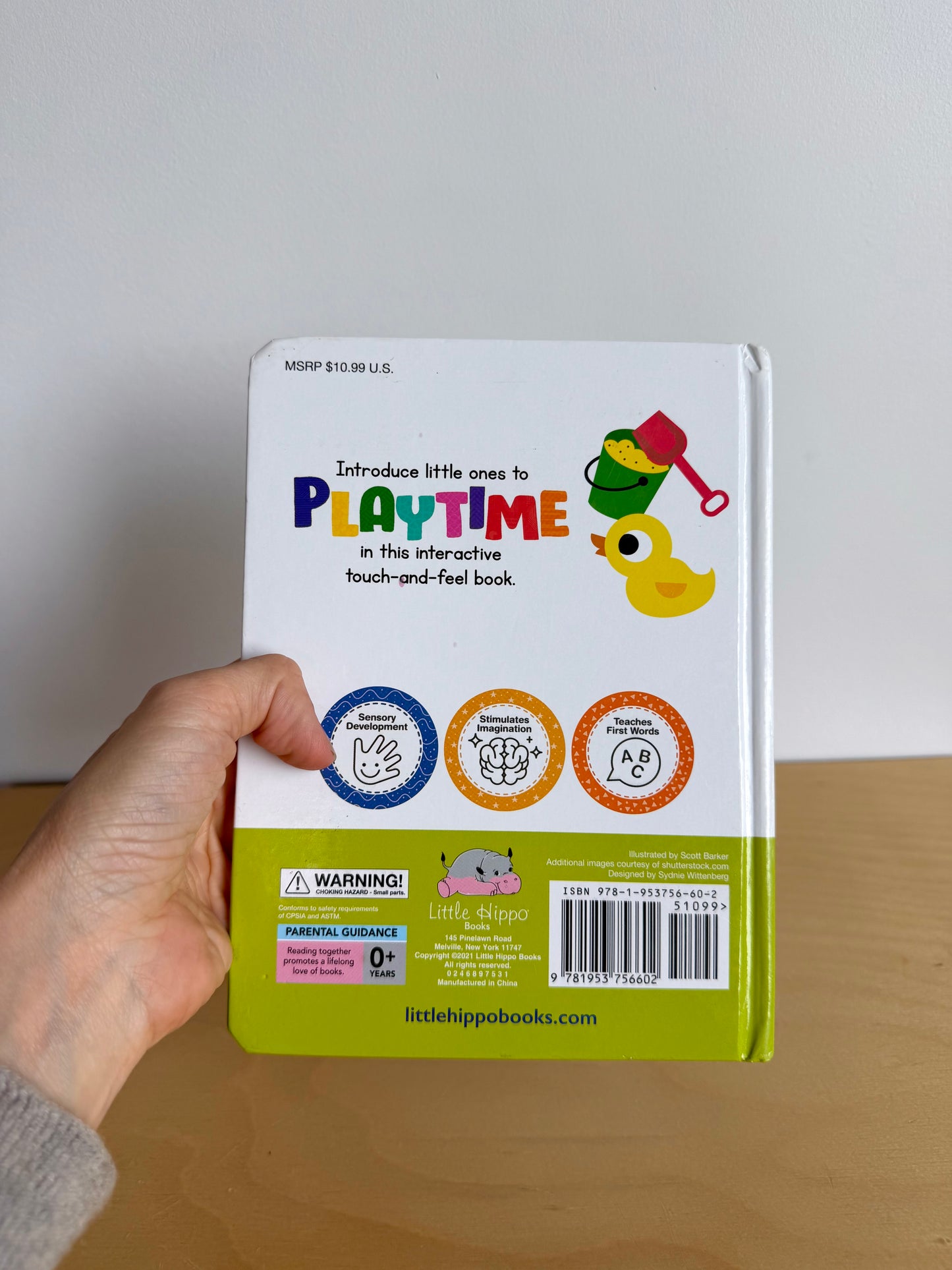Playtime Texture Book / 0-2 years