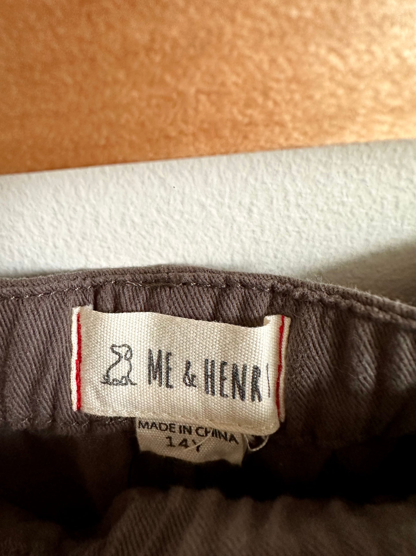 Charcoal Shorts with Pockets (with Tags) / 14 years