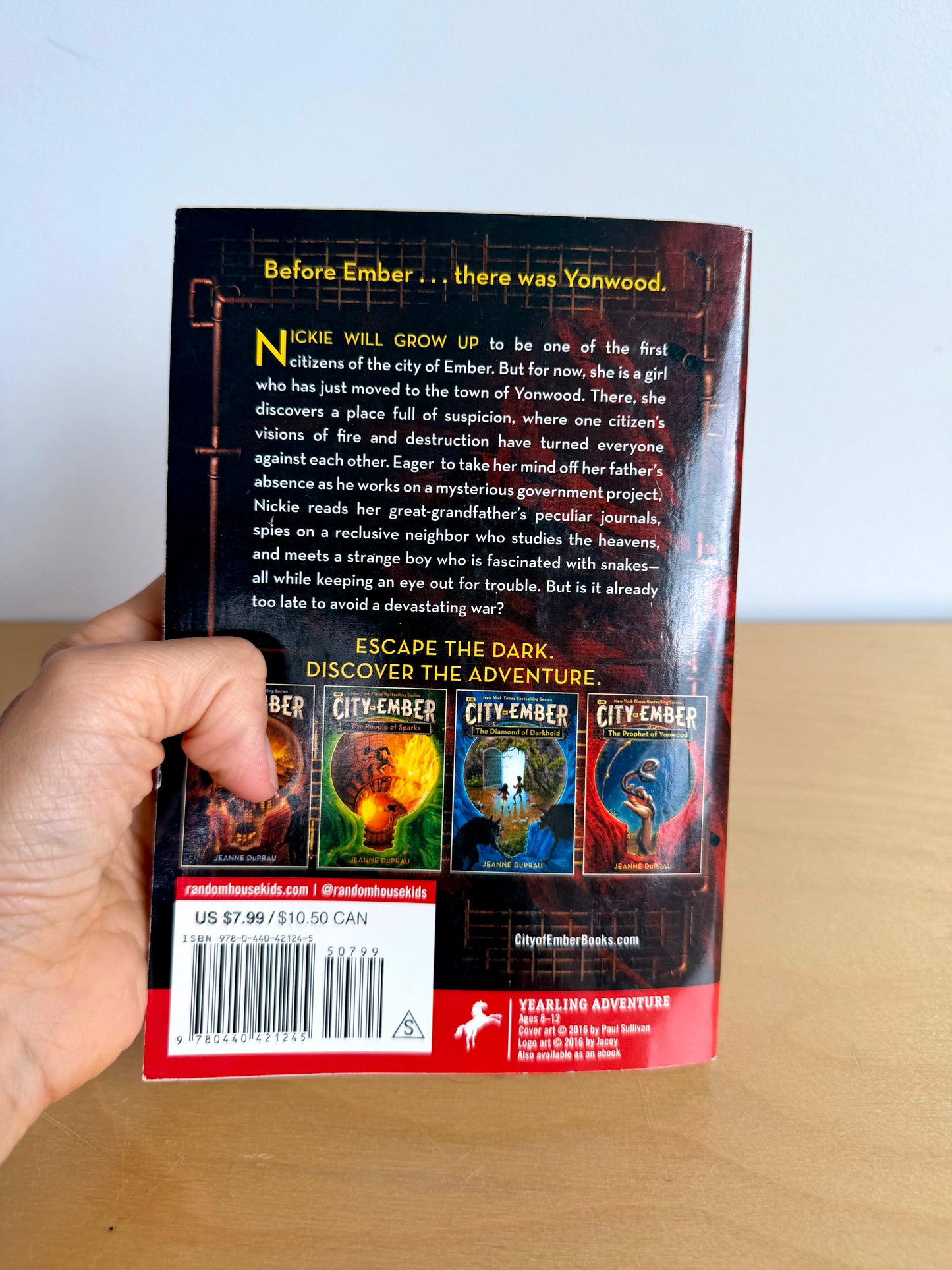 City of Ember - The Prophet of Yonwood Softcover Novel/ 8-12 years
