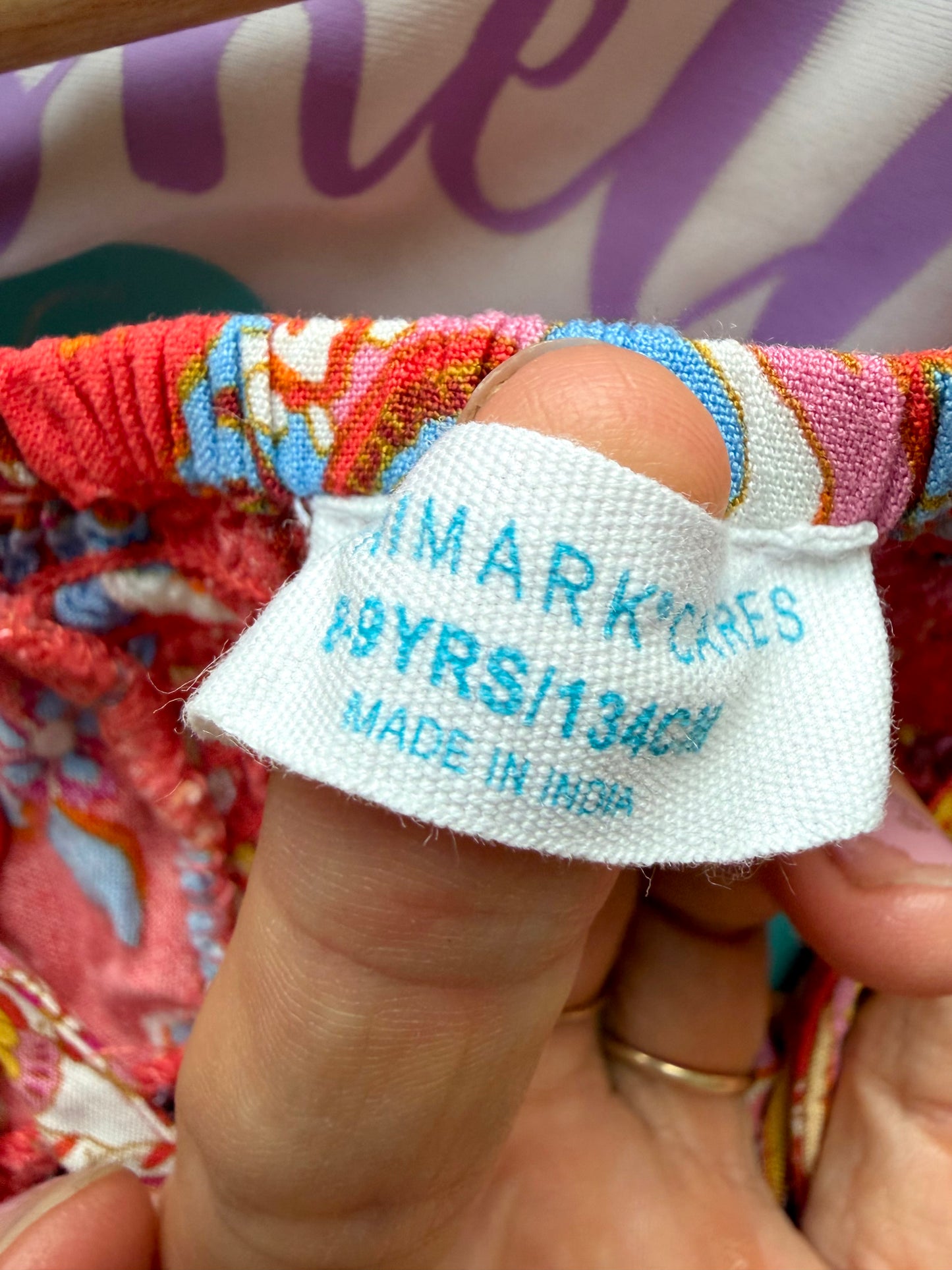 Primark Flourishes Dress / 8-9 years