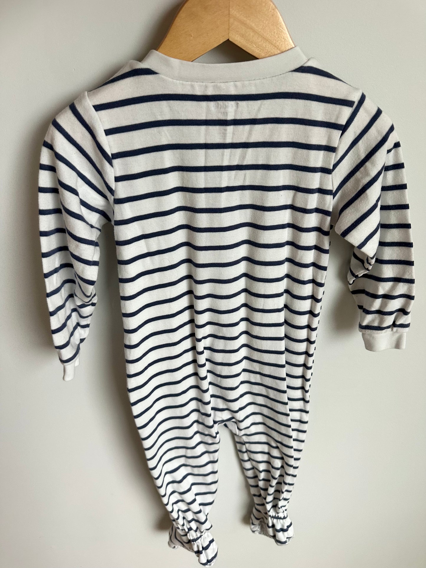 Footed Striped Sail Sleeper / 24m