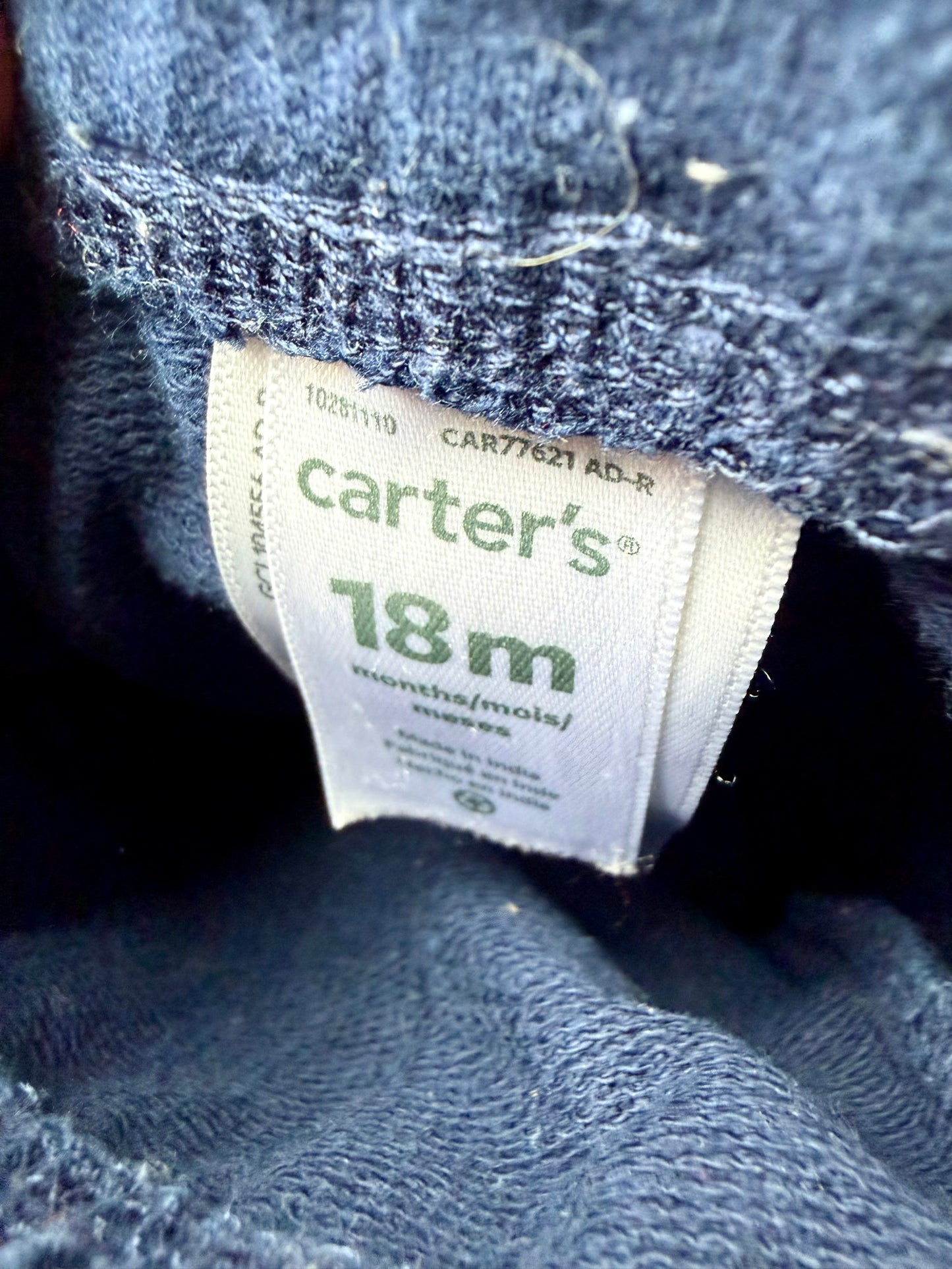 Navy Tapered Pants / 18m