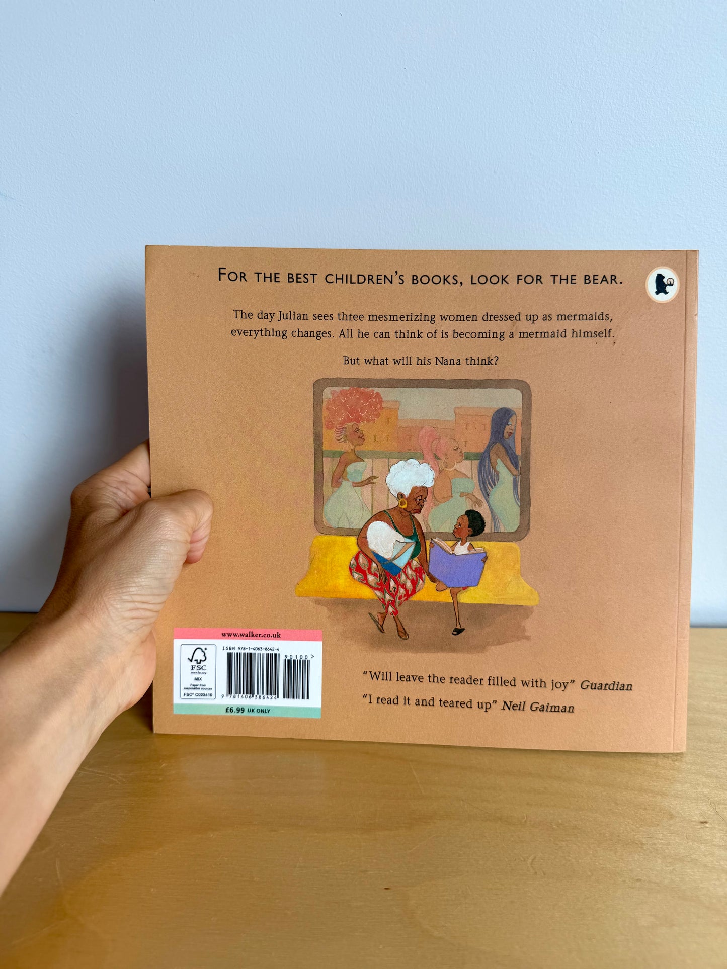 Julian is a Mermaid Softcover Book / 4-8 years
