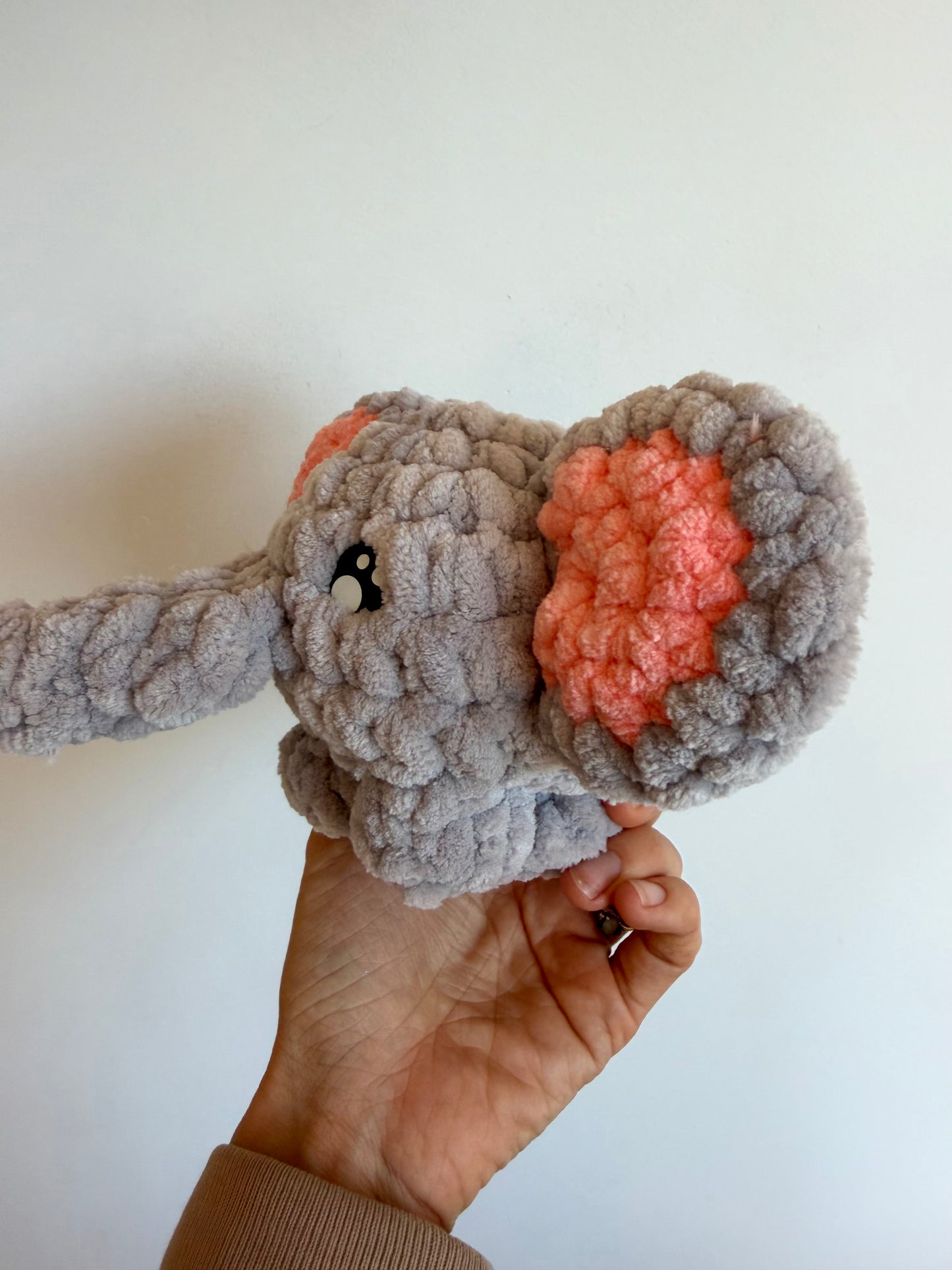 Crochet Elephant 3+