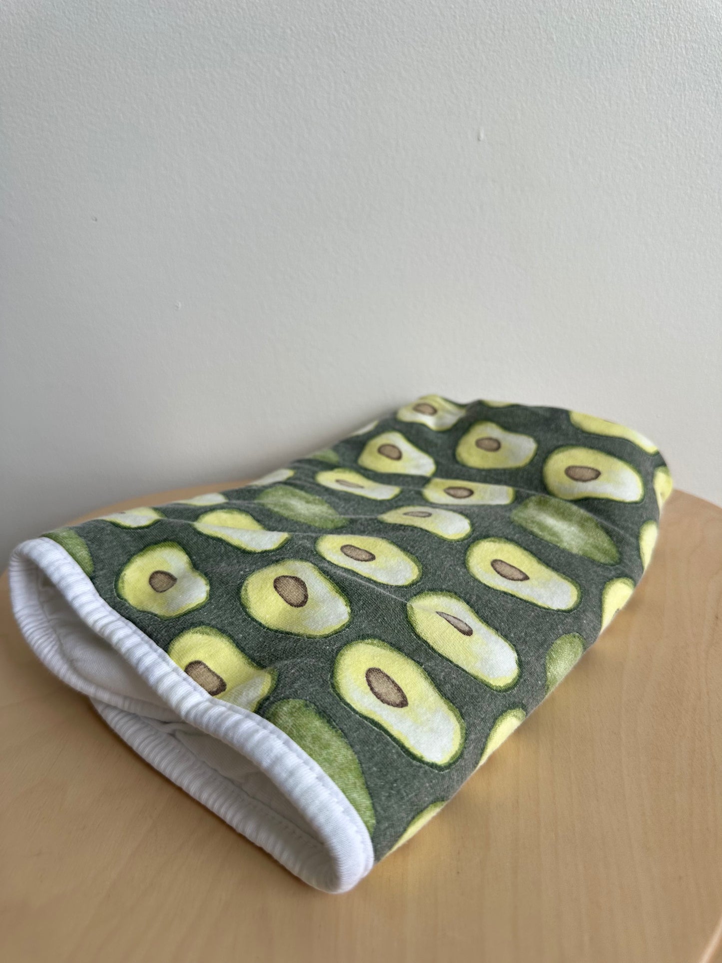 Copper Pearl Avocado Burp Cloth