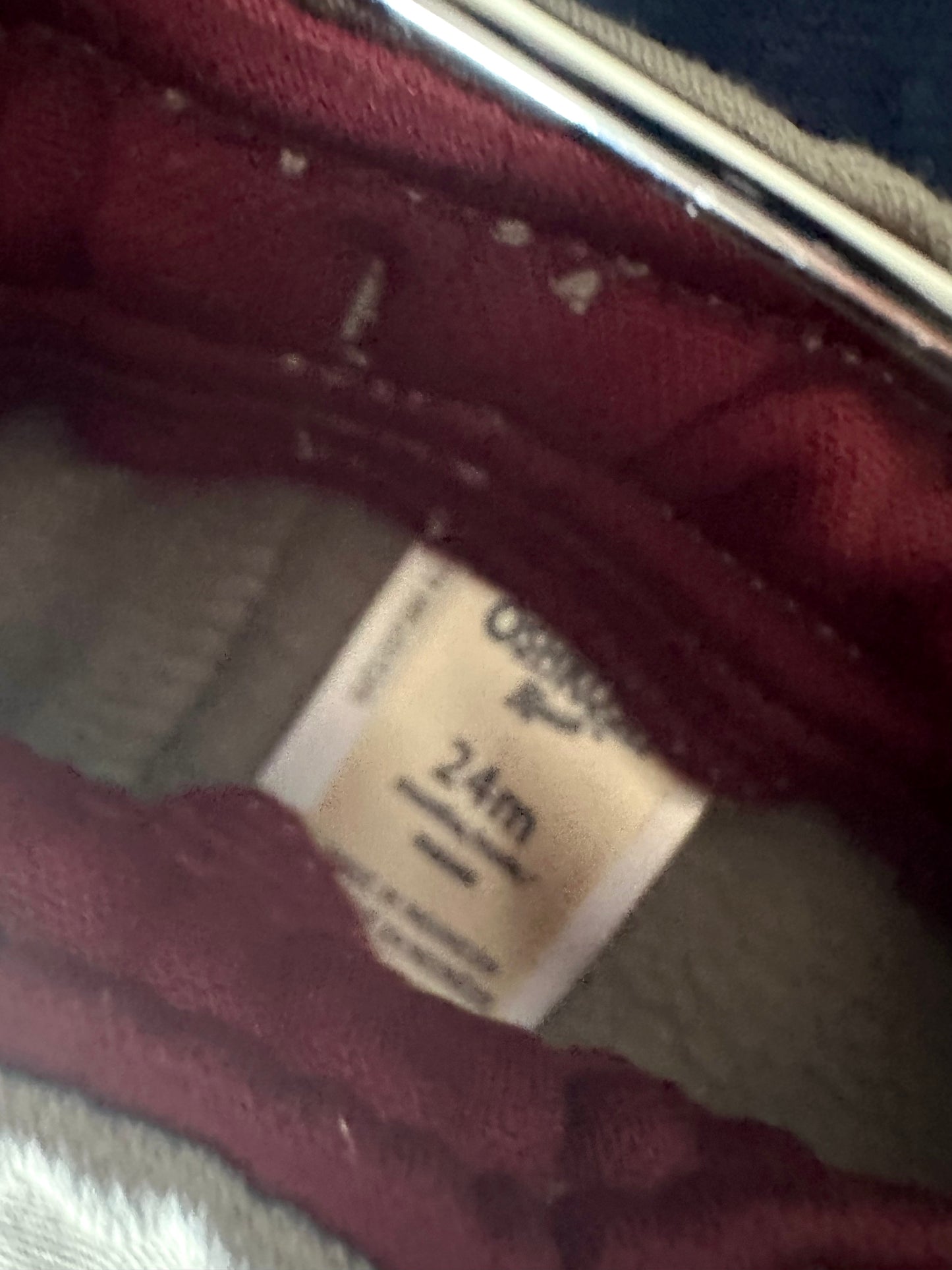 Grey Side Pocket Pants / 24m