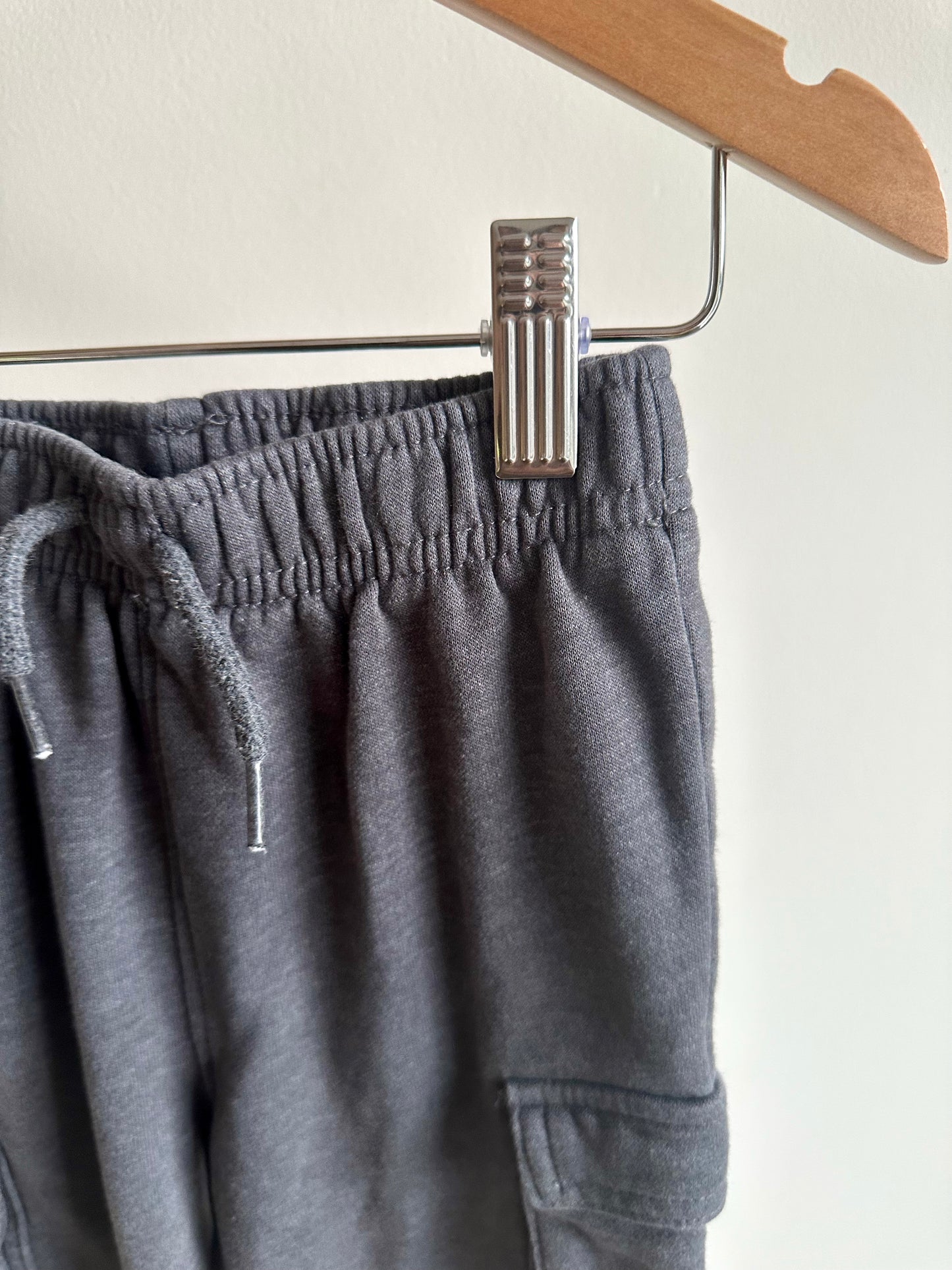 Charcoal Side Pocket Tapered Pants / 18-24m