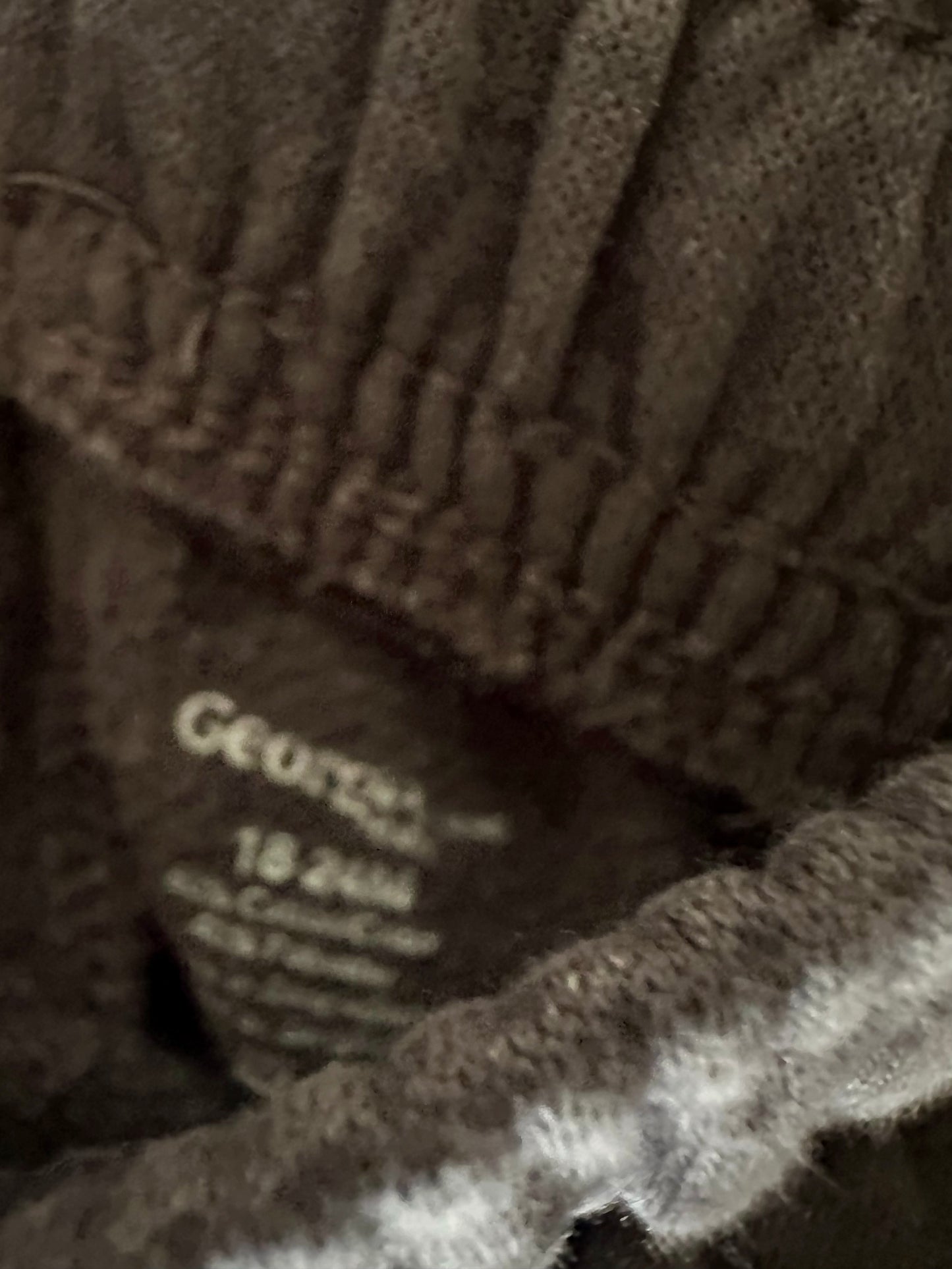 Charcoal Side Pocket Tapered Pants / 18-24m