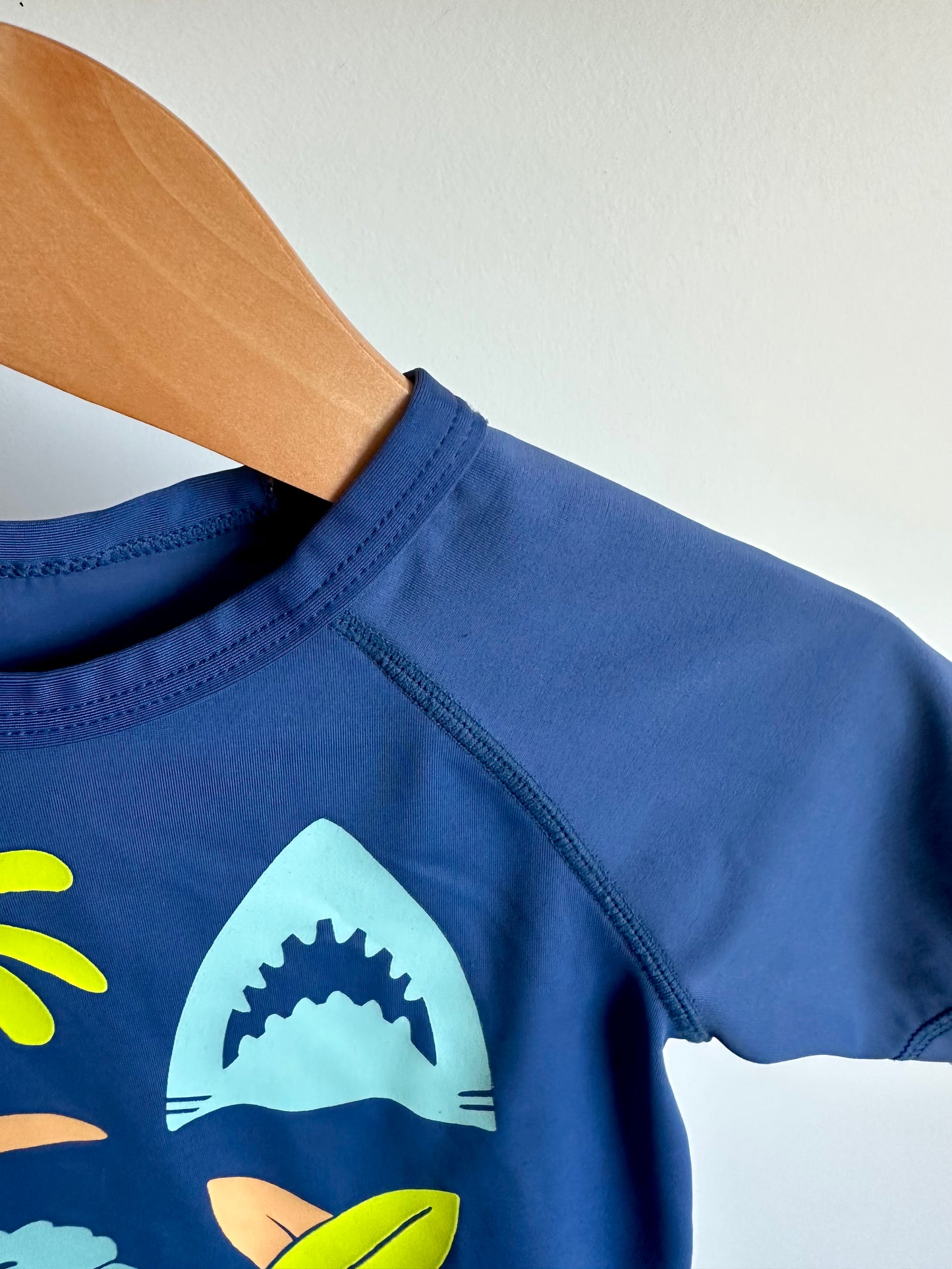 Blue Swim Top / 18-24m