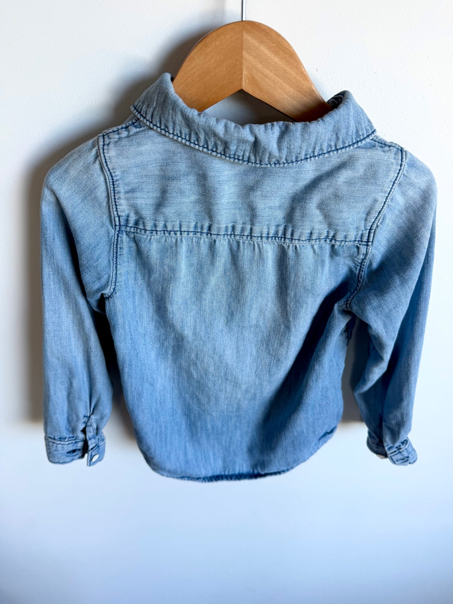 Gap Long Sleeve Denim Like Top / 4T