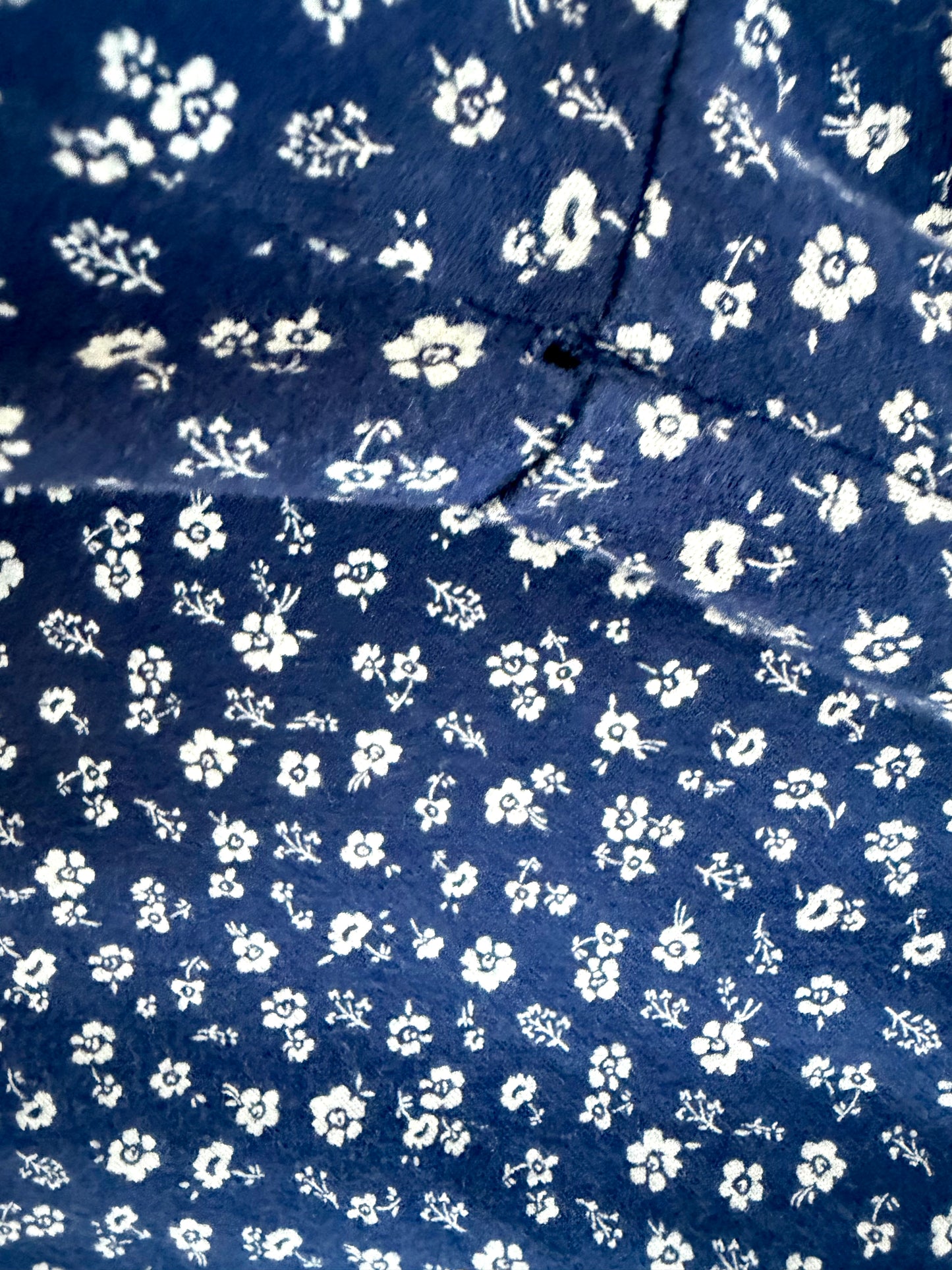Blue Floral 3/4 Sleeve Dress (PLAY) / 5 years