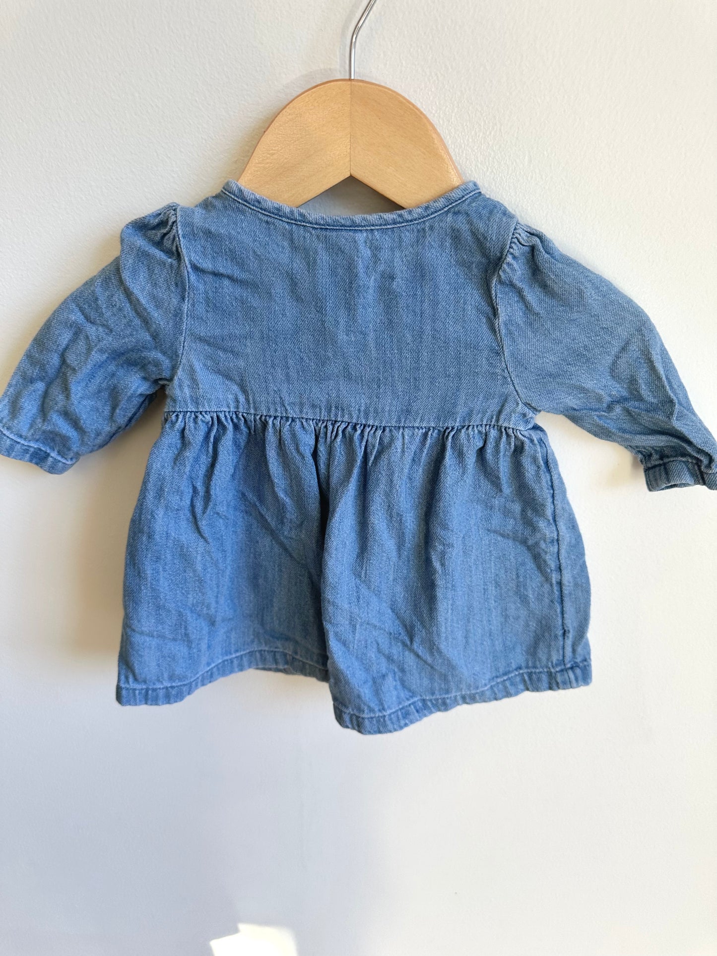 Heart Embroidered Tunic / 0-3m