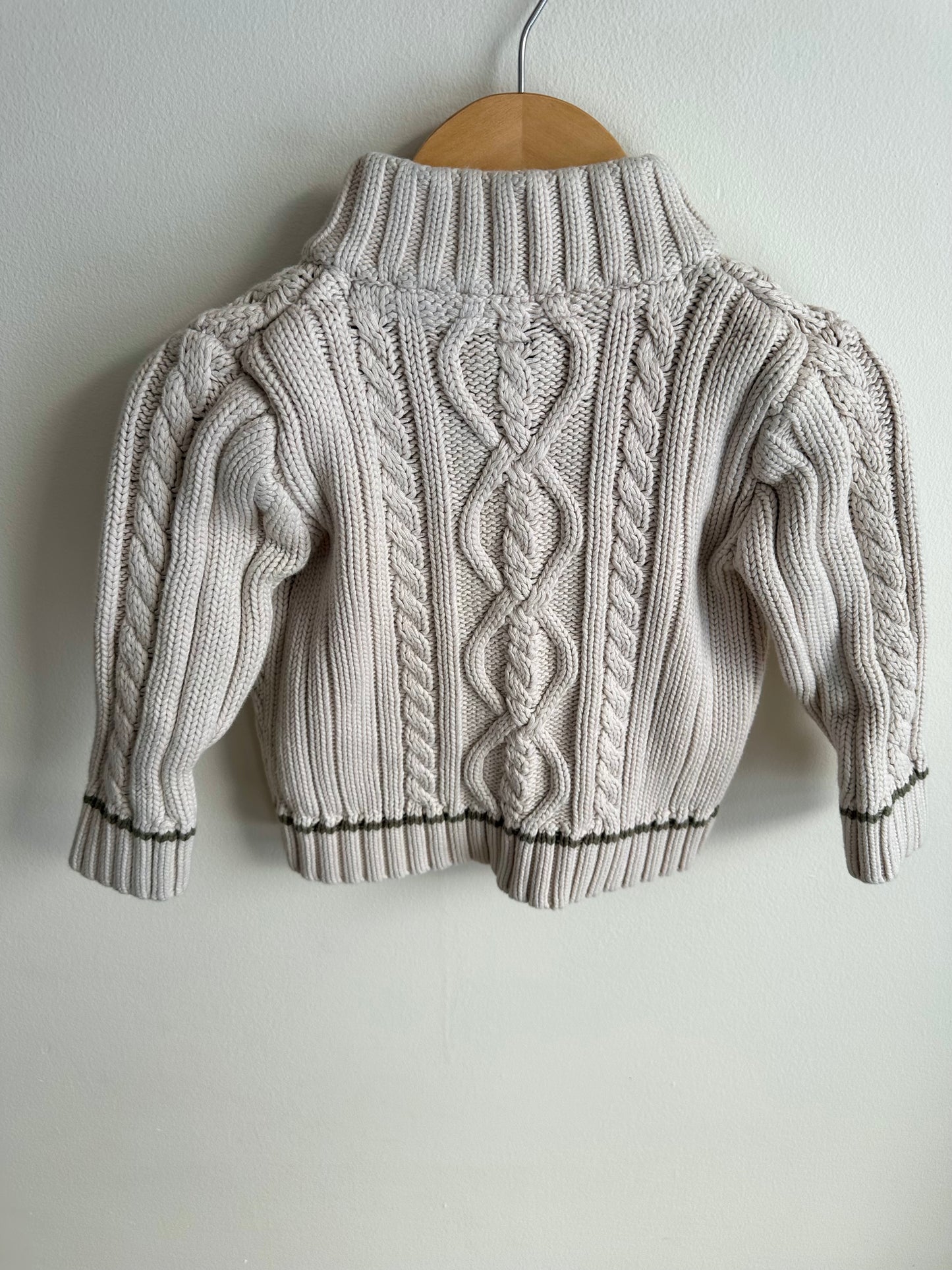 Cable Knit Sweater / 18-24m