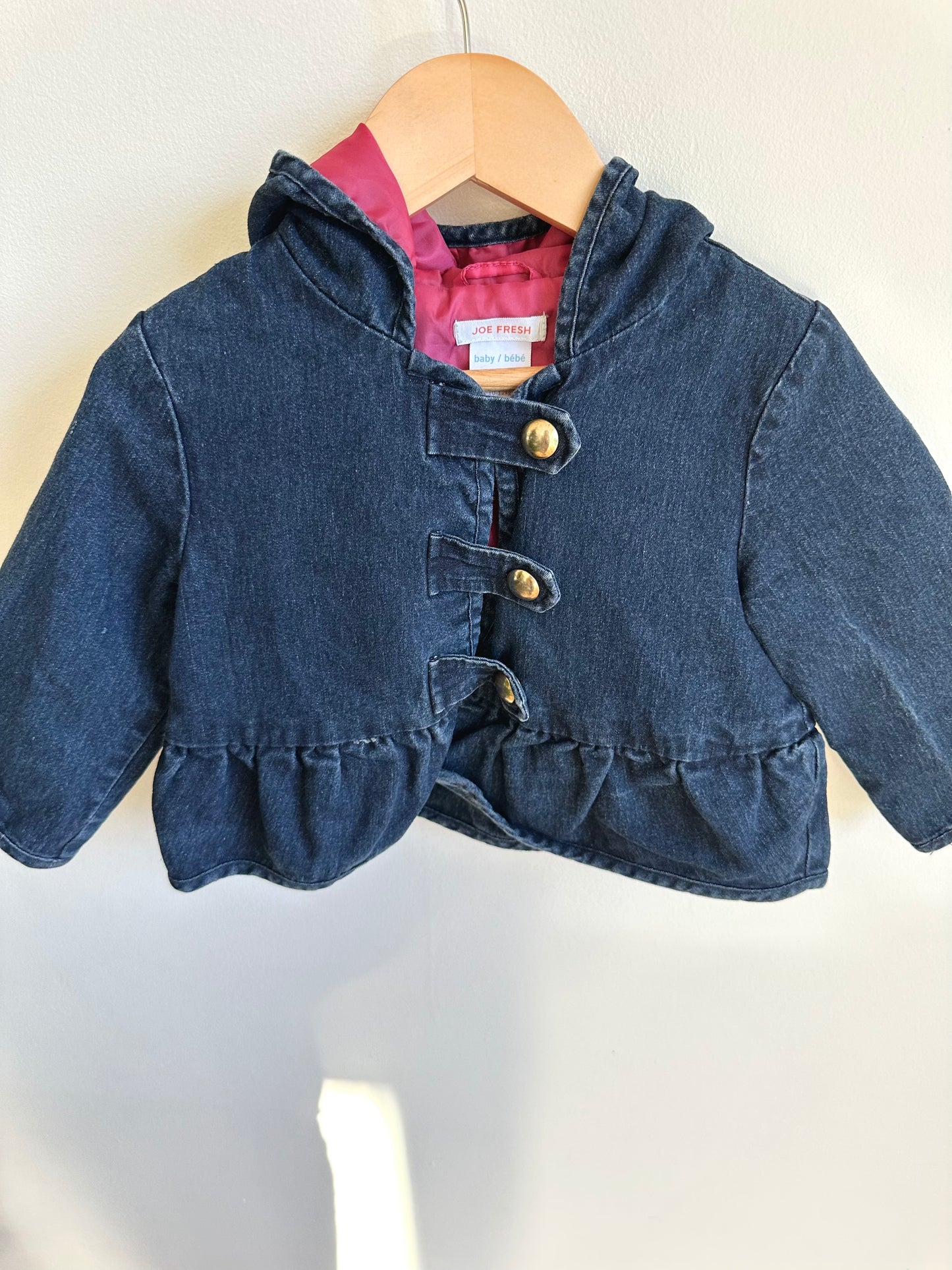 Jean Hooded Jacket / 12-18m