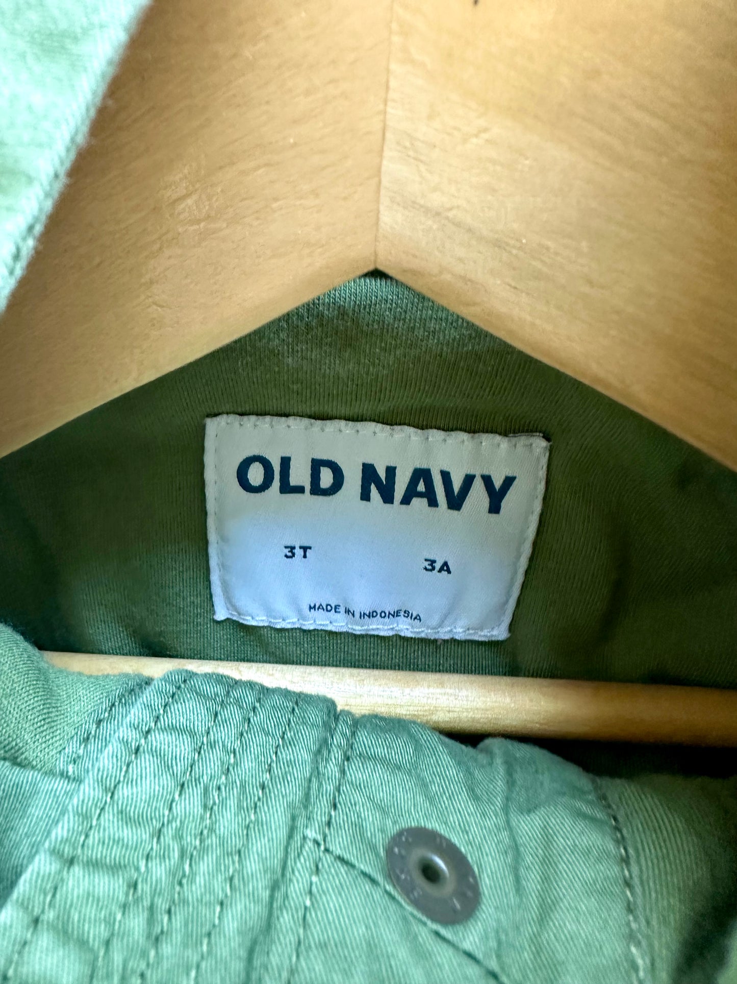 Green Hood Jacket / 3T