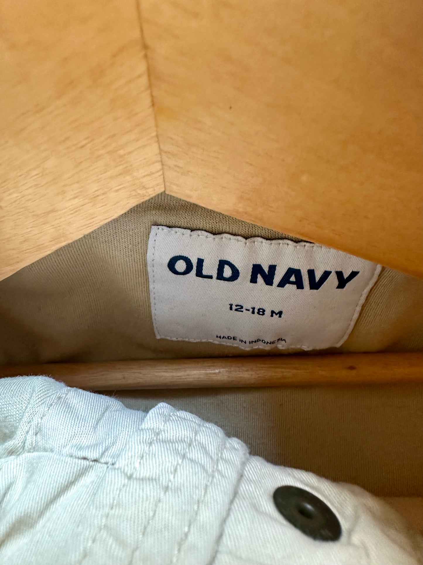 Tan Hood Jacket / 12-18m