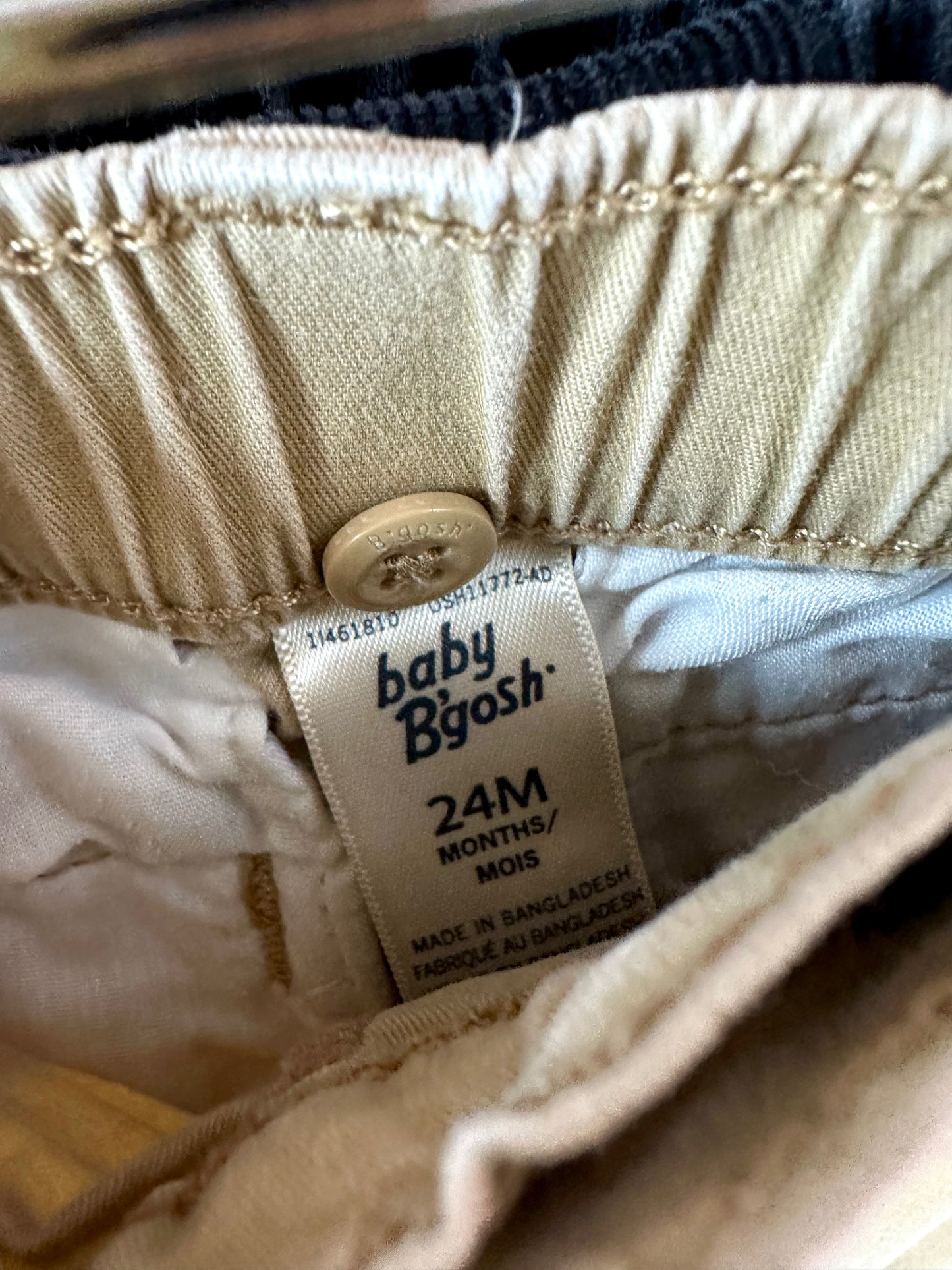 Tan Slacks with Pockets / 24m