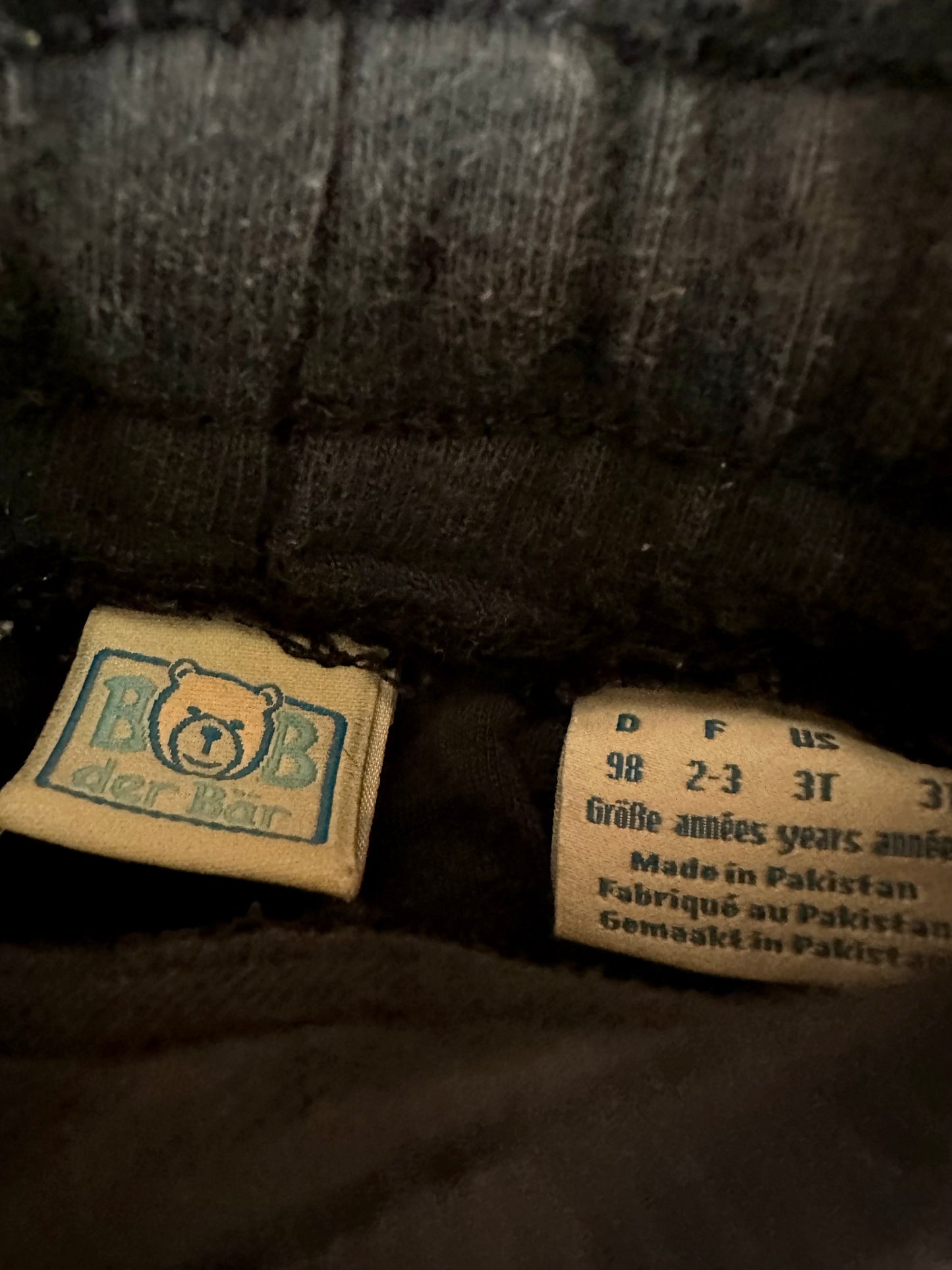 Drawstring Tapered Jeans / 2-3T