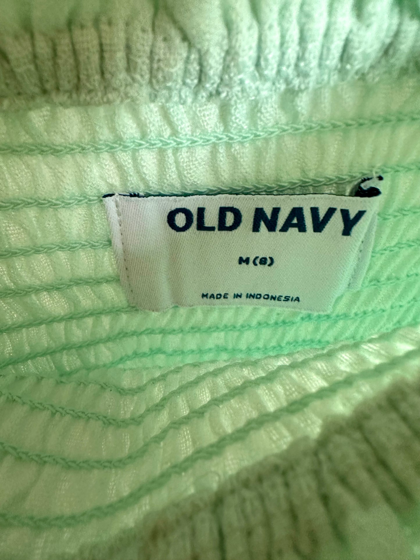 Turquoise Ruffle Jumpsuit / 8 years (m)