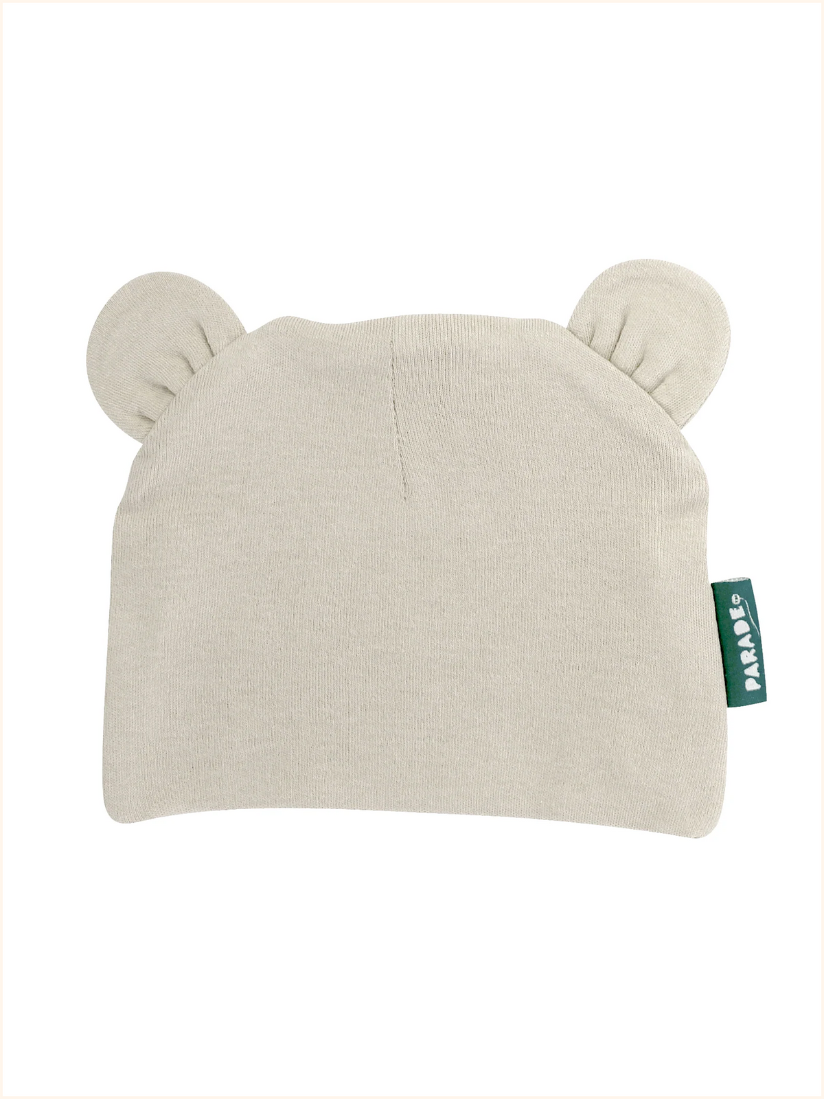Organic Baby Bear Hat - Natural (New Retail Item)/ 0-6m