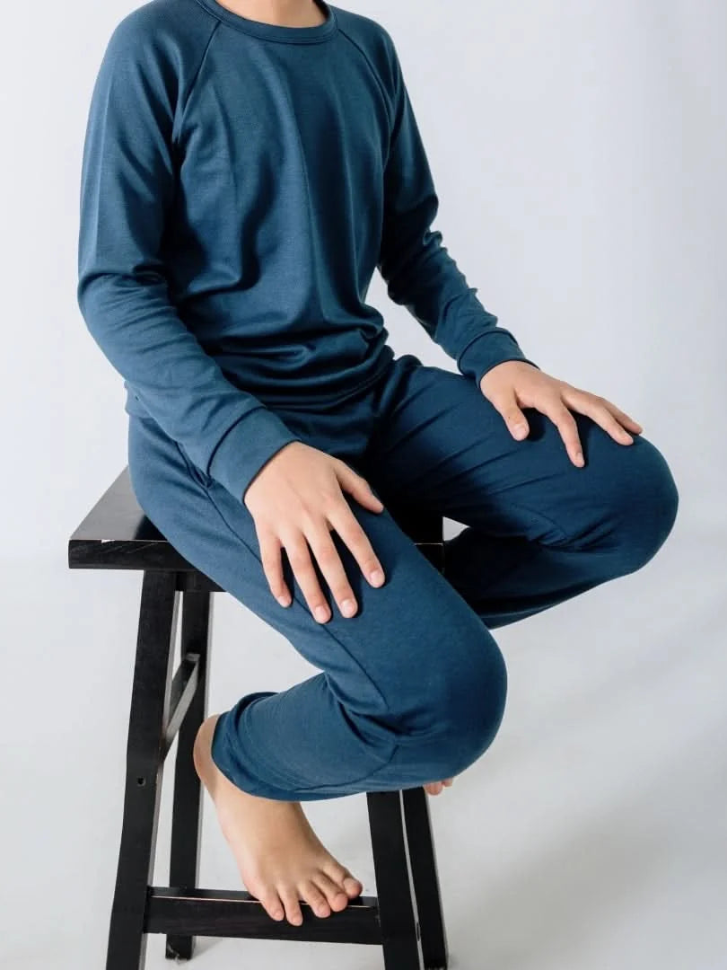 Navy Bamboo Joggers (New Retail Item) / 9-10 years
