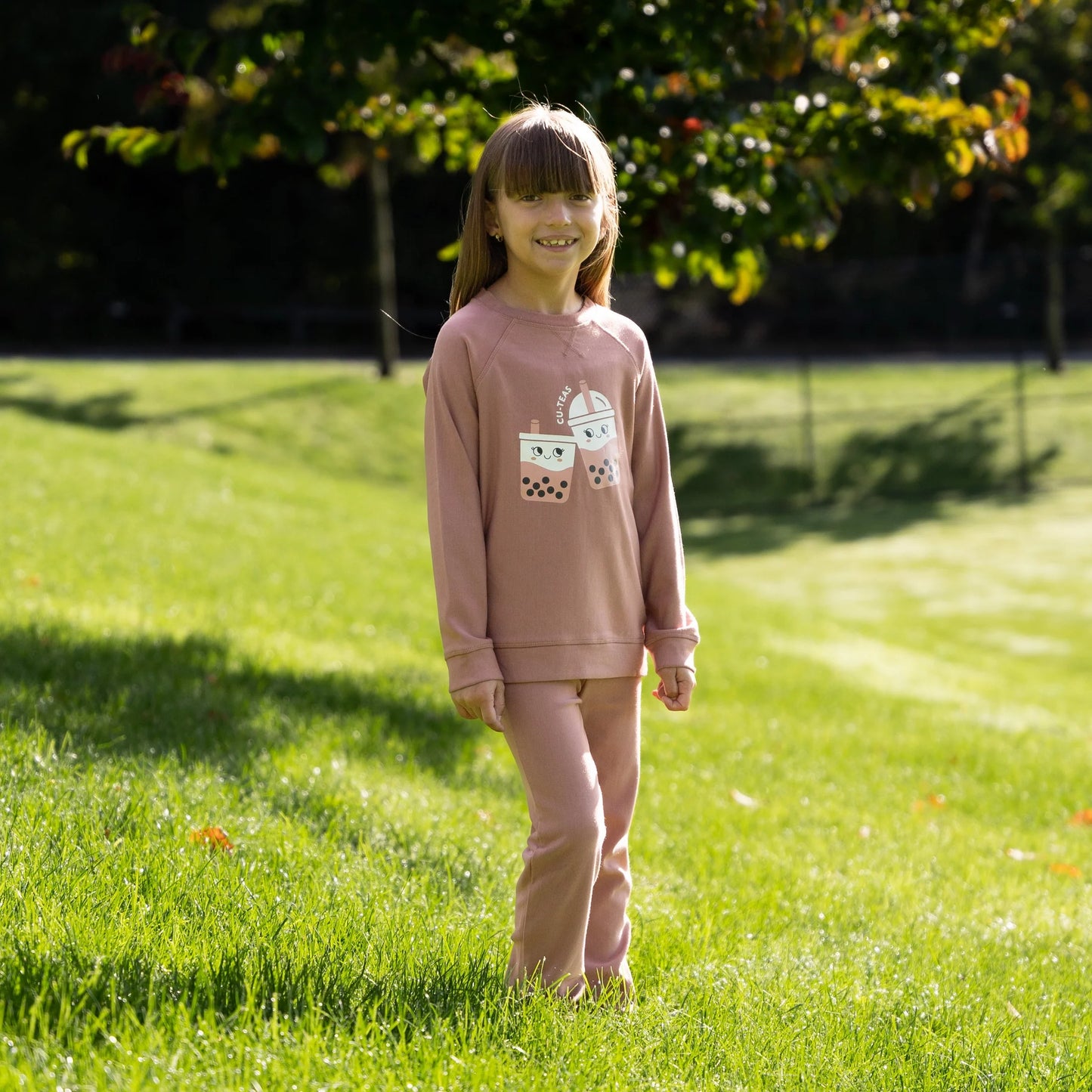 Chocolate Bamboo Fleece Leggings (New Retail Item) / 12-18m