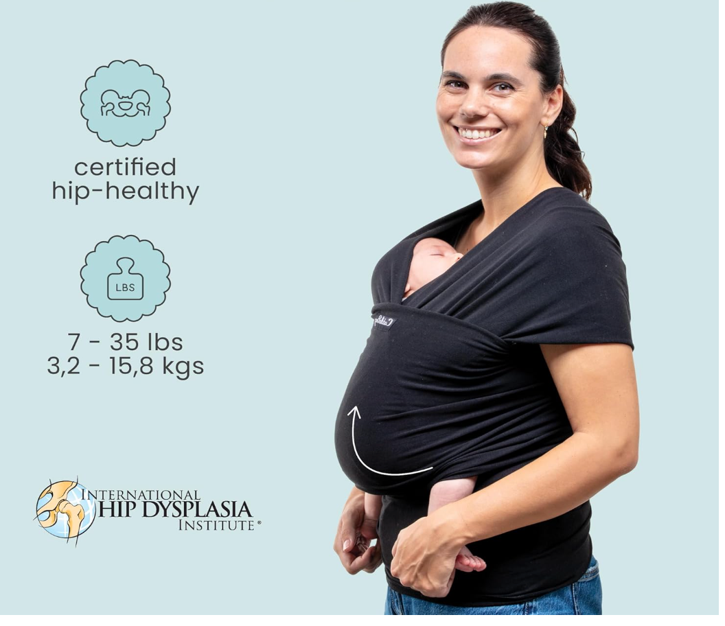 Black Baby Wrap Carrier