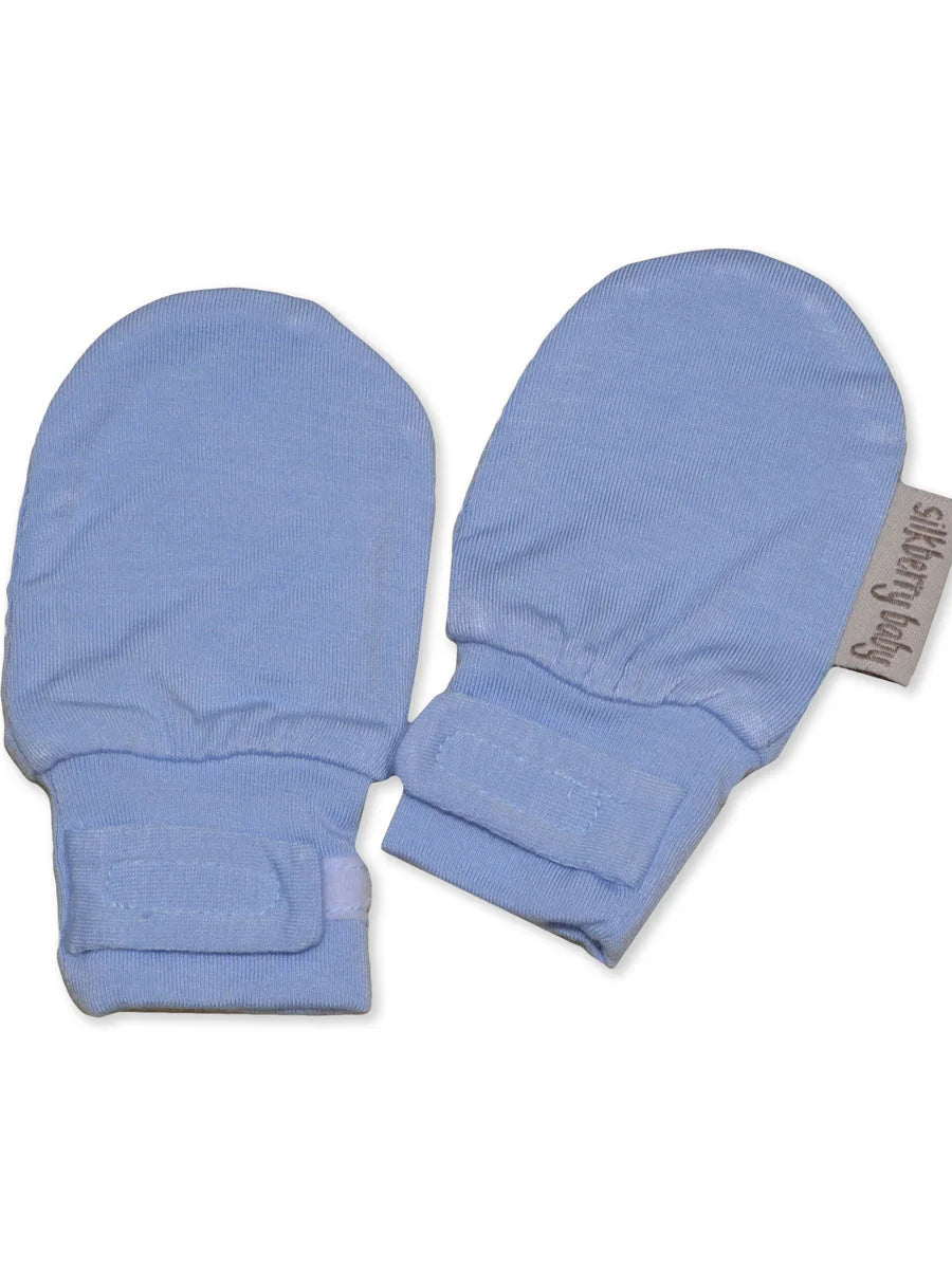 Skydive Bamboo Stay-on No Scratch Mitten (New Retail Item) / 0-4m