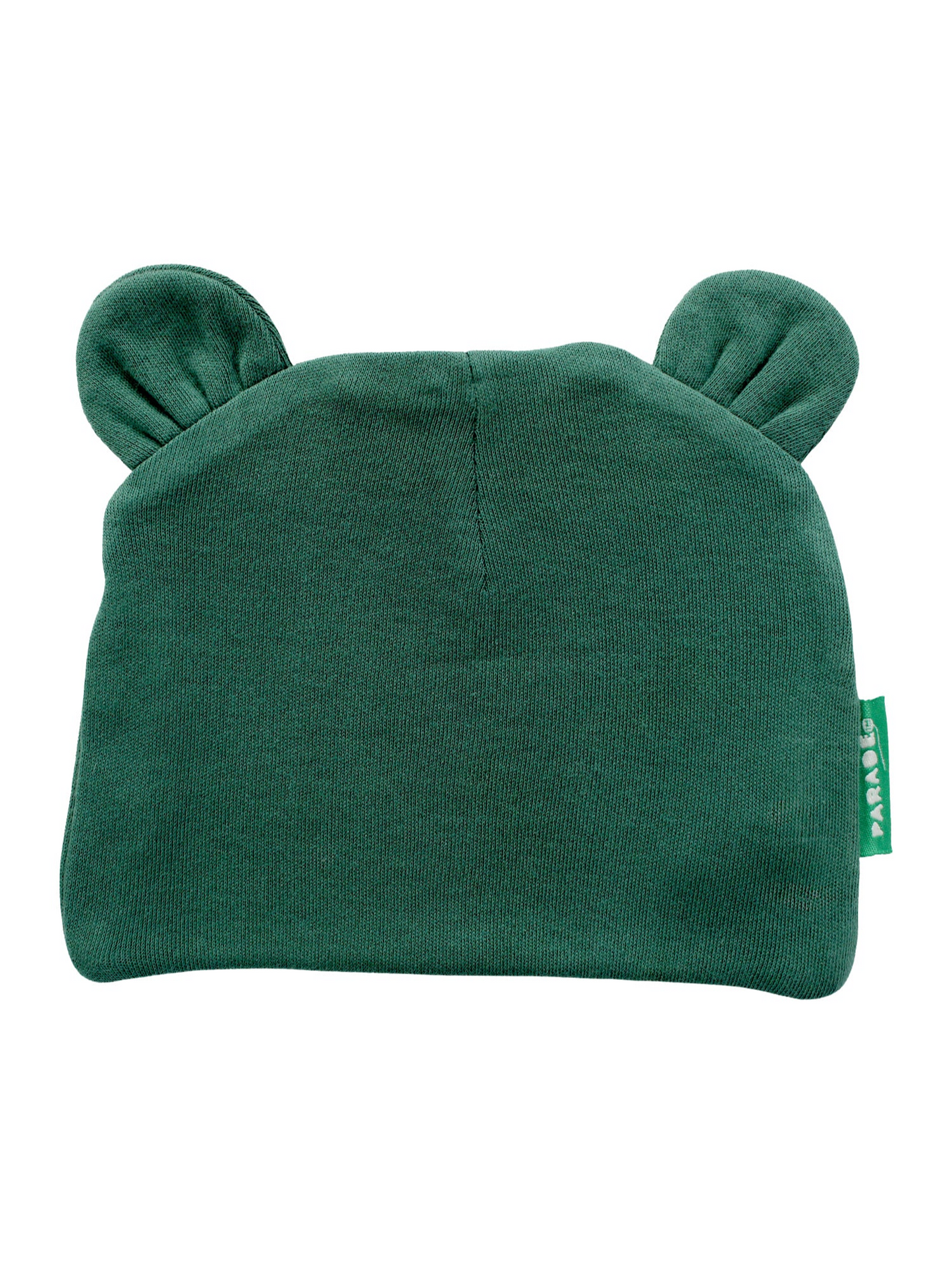 Organic Baby Bear Hat - Emerald (New Retail Item)/ 0-6m