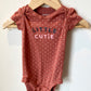 Little Cutie Bodysuit / 6m