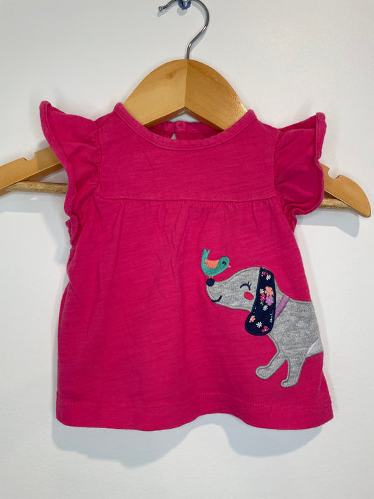 Puppy Top + Leggings Set / 3m