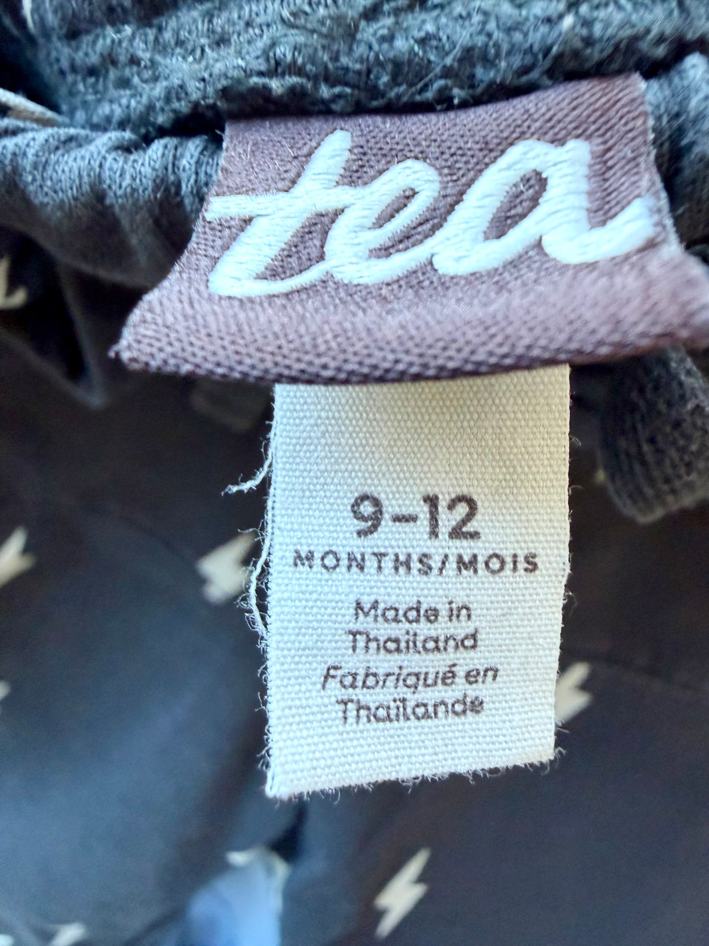 Tea Collection 100% Cotton Lightening Pants / 6-9m