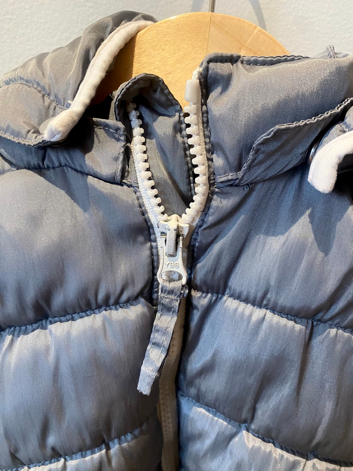 H&M Grey Jacket Hood / 12-18m