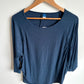 Blue Maternity or Nursing Top (With Tags) / L