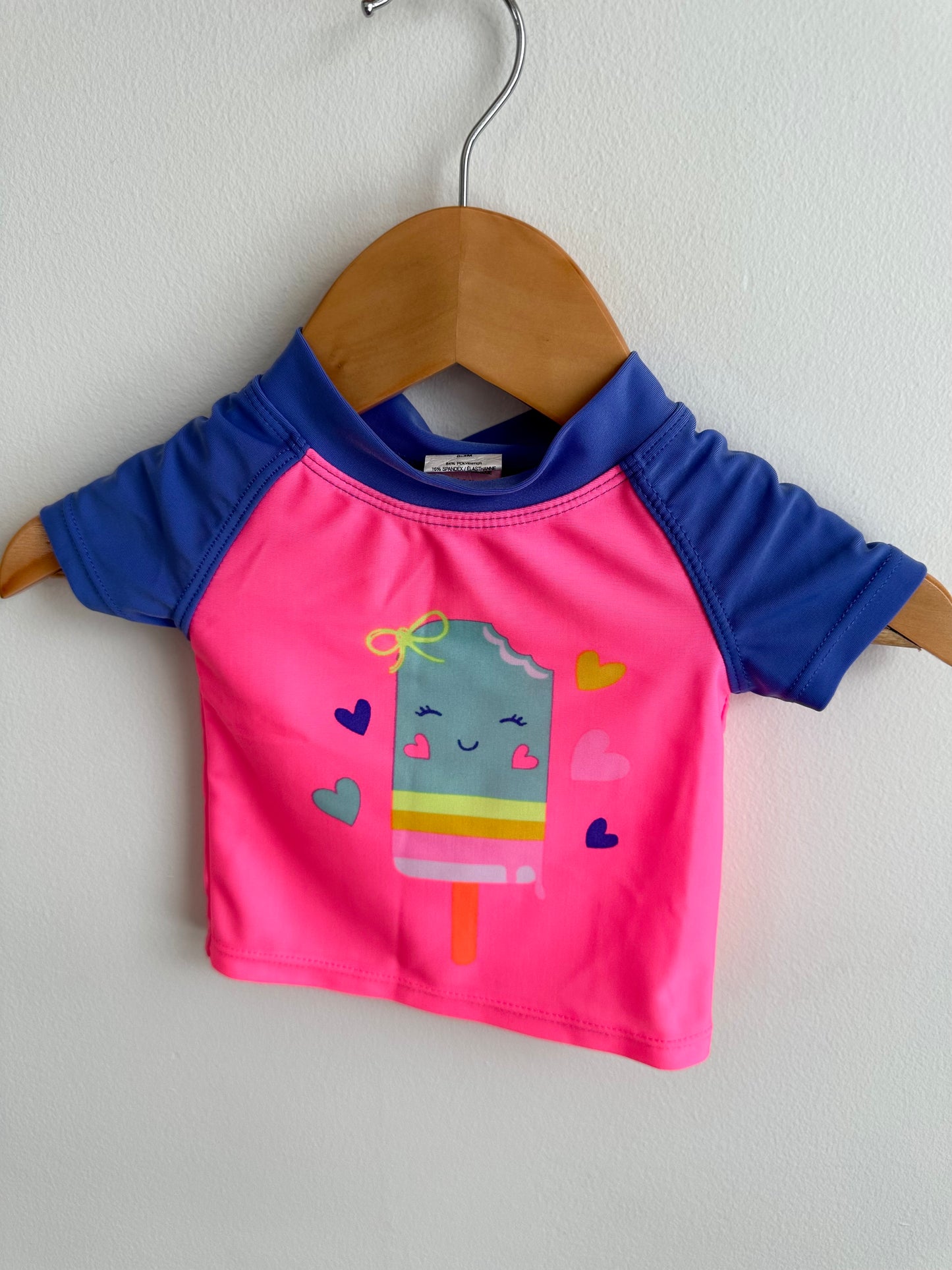 Swim Heart Shirt / 0-3m