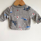 Shark Pull Over Sweater / 0-3m