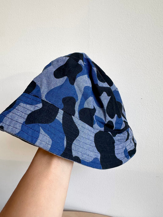 Reversible Blue Bucket Hat (With Tags) / 2-3T