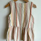 Stripe Linen Like Dress / 3-4T