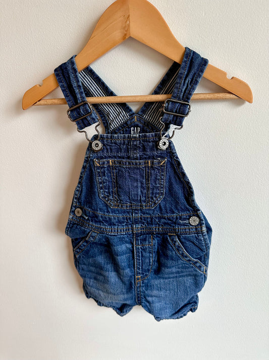 Gap Overall Shorts / 6-12m