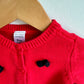 Red Bow Sweater / 9m